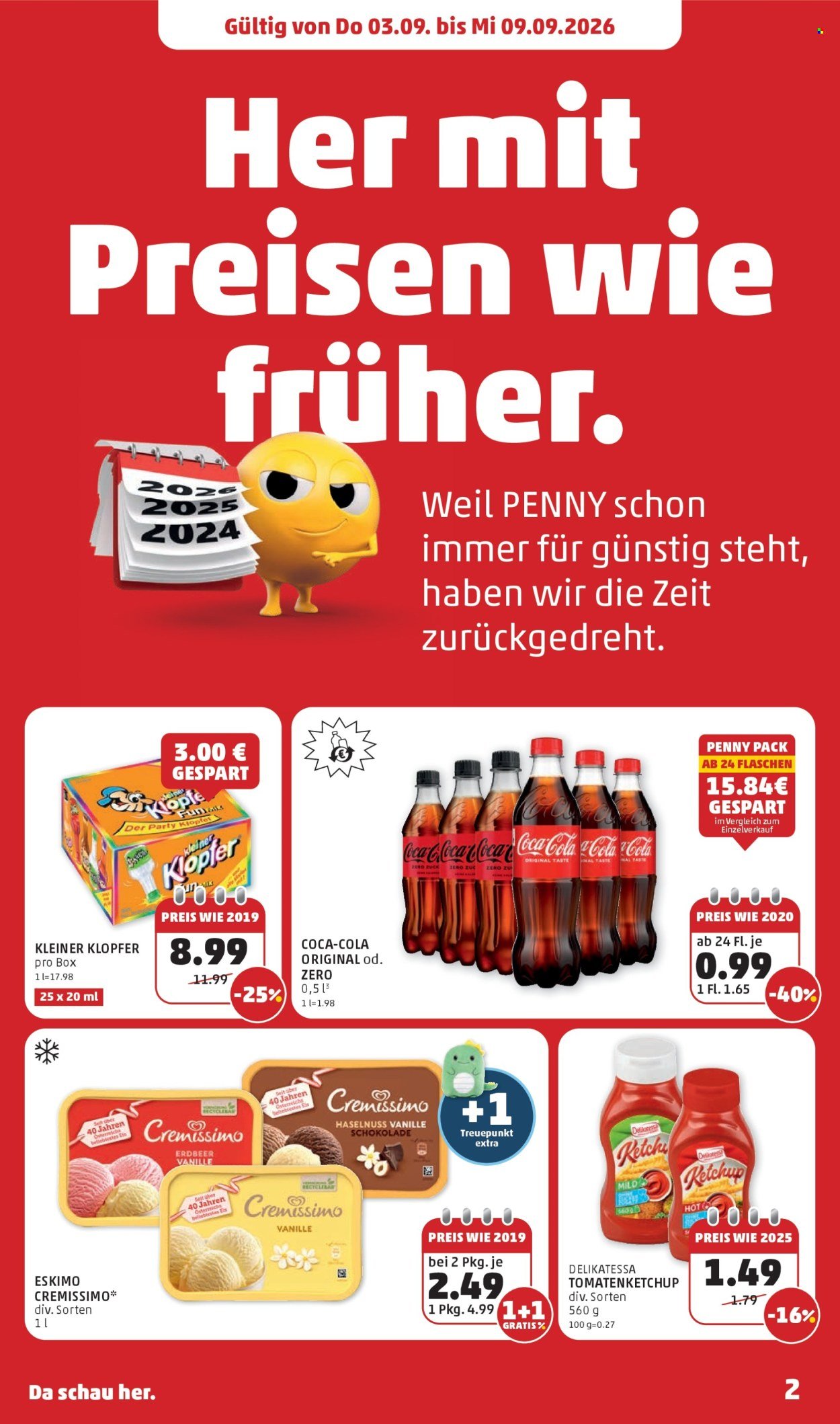 PENNY Flugblatt - Ab Donnerstag, 3.9.2026