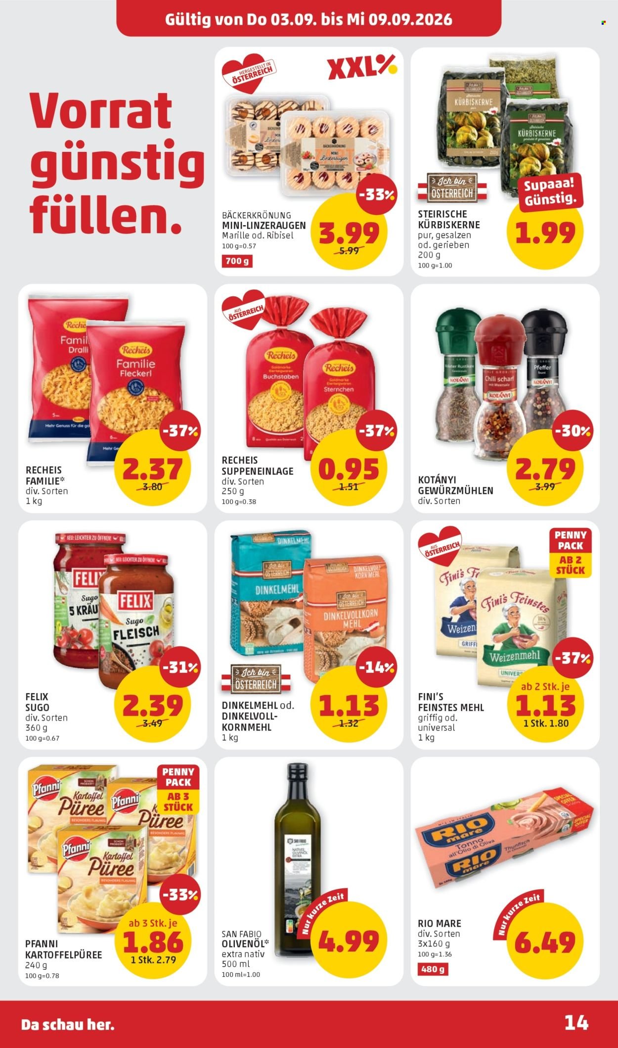 PENNY Flugblatt - Ab Donnerstag, 3.9.2026
