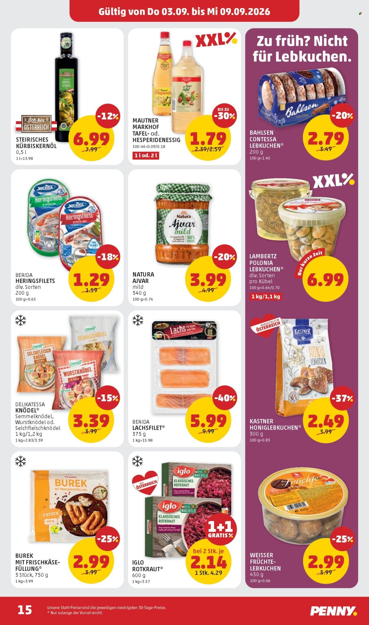 PENNY Flugblatt - Ab Donnerstag, 3.9.2026