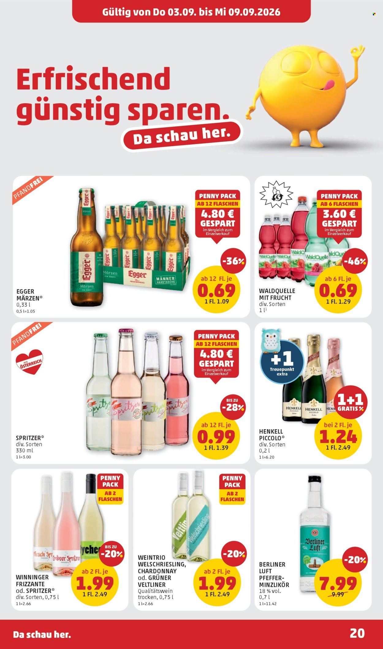 PENNY Flugblatt - Ab Donnerstag, 3.9.2026