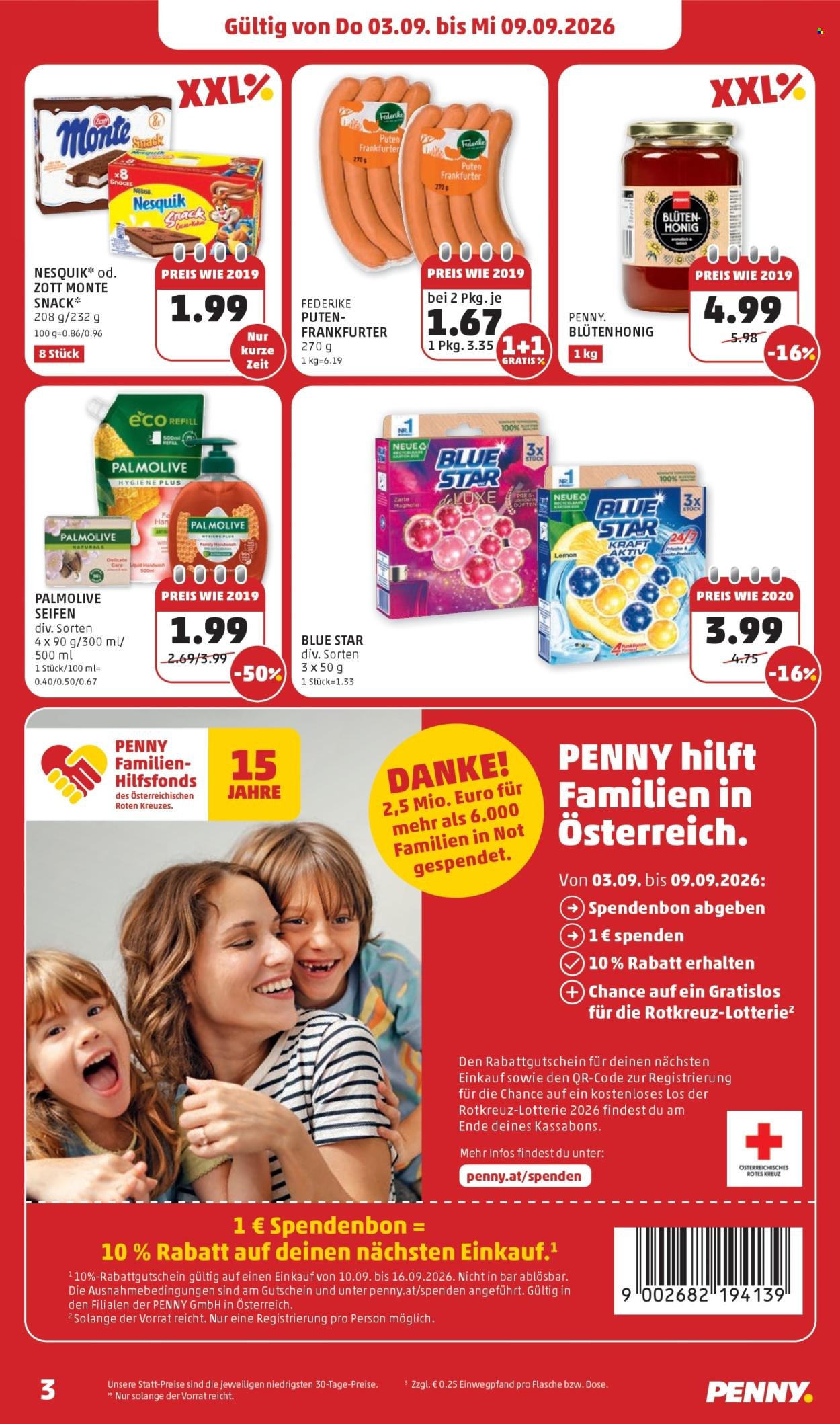 PENNY Flugblatt - Ab Donnerstag, 3.9.2026