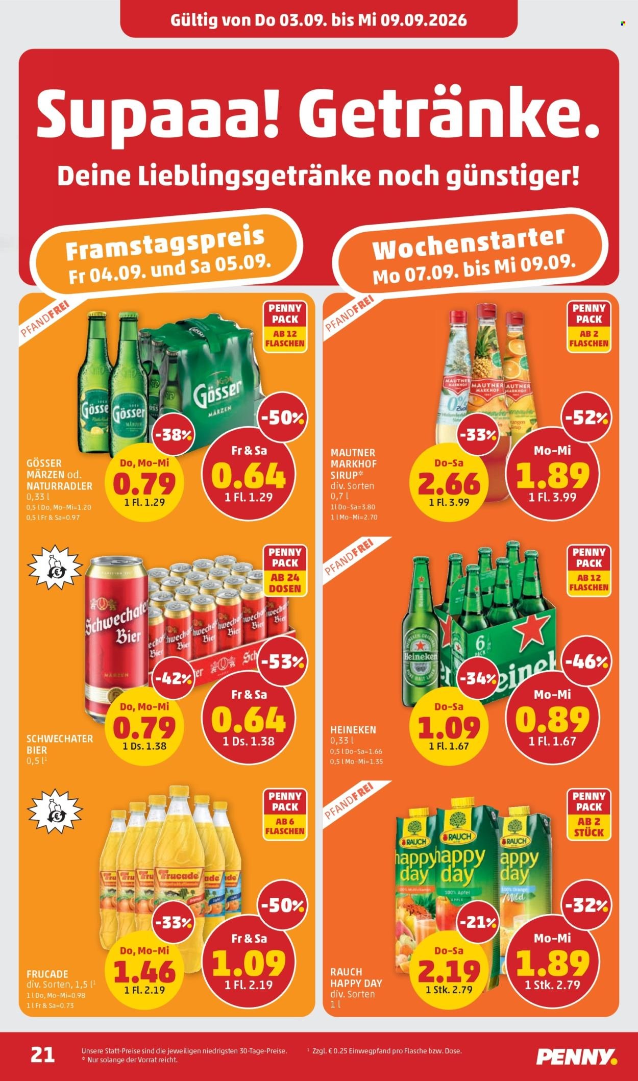 PENNY Flugblatt - Ab Donnerstag, 3.9.2026