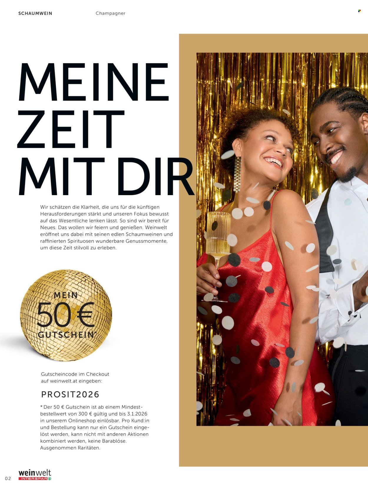 INTERSPAR Flugblatt - Weinwelt Geschenkewelt No2