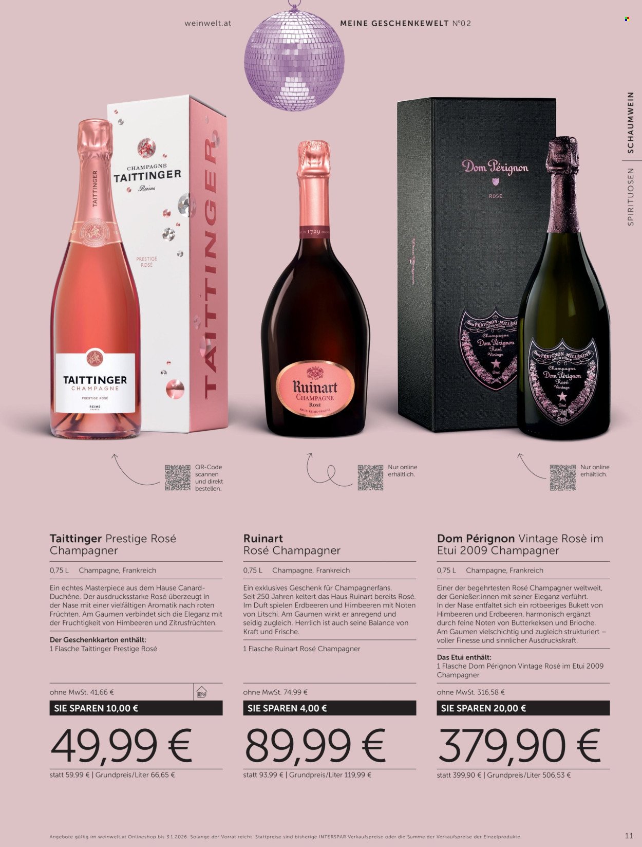 INTERSPAR Flugblatt - Weinwelt Geschenkewelt No2