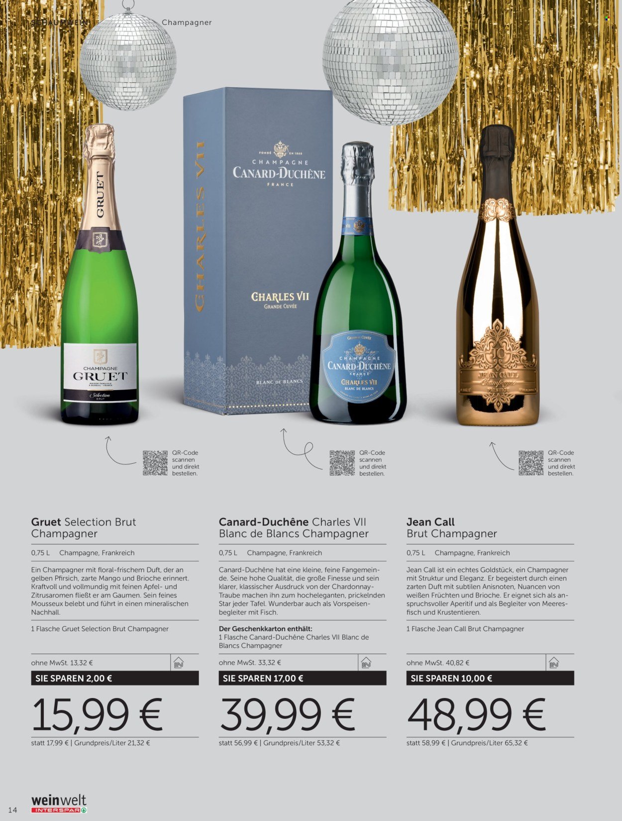 INTERSPAR Flugblatt - Weinwelt Geschenkewelt No2