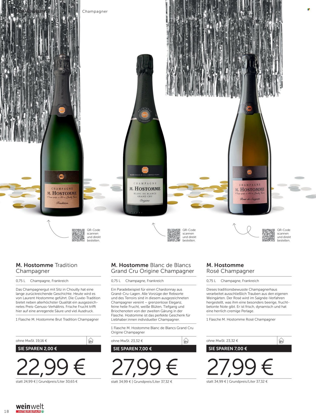 INTERSPAR Flugblatt - Weinwelt Geschenkewelt No2