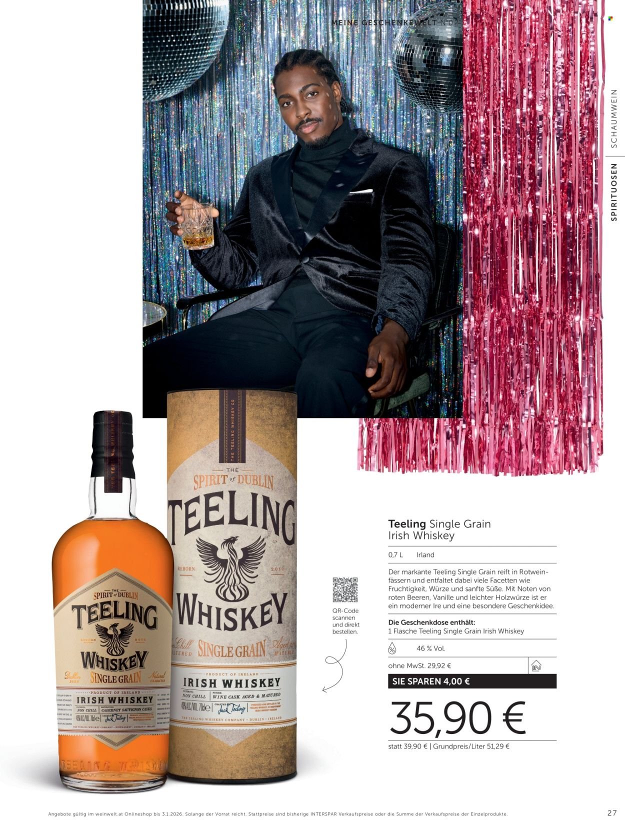 INTERSPAR Flugblatt - Weinwelt Geschenkewelt No2