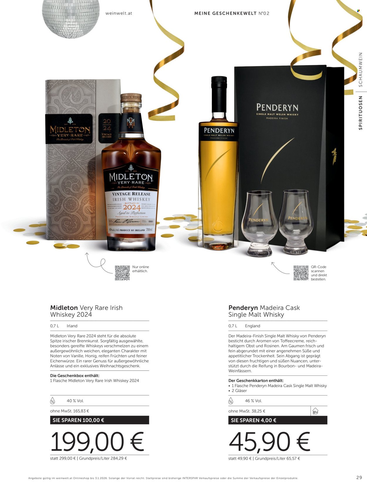 INTERSPAR Flugblatt - Weinwelt Geschenkewelt No2