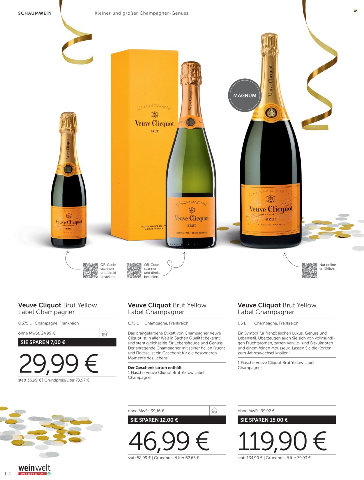 INTERSPAR Flugblatt - Weinwelt Geschenkewelt No2
