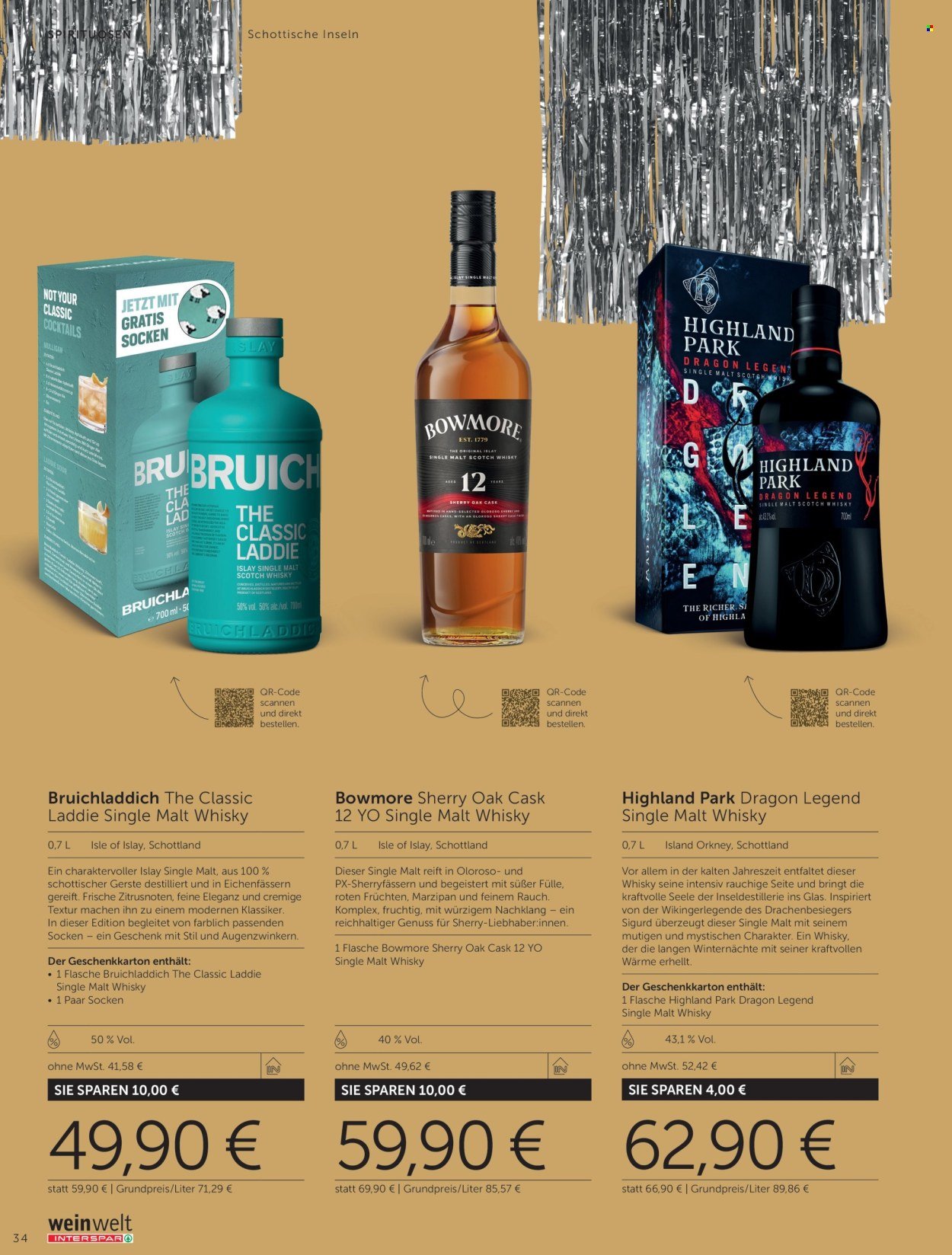 INTERSPAR Flugblatt - Weinwelt Geschenkewelt No2