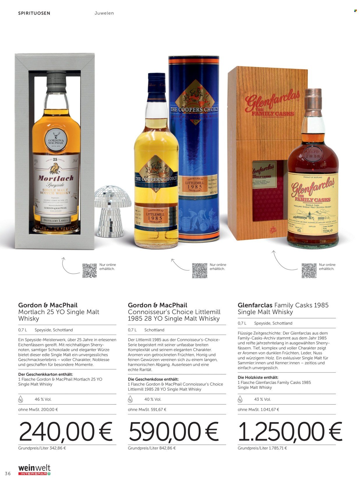 INTERSPAR Flugblatt - Weinwelt Geschenkewelt No2