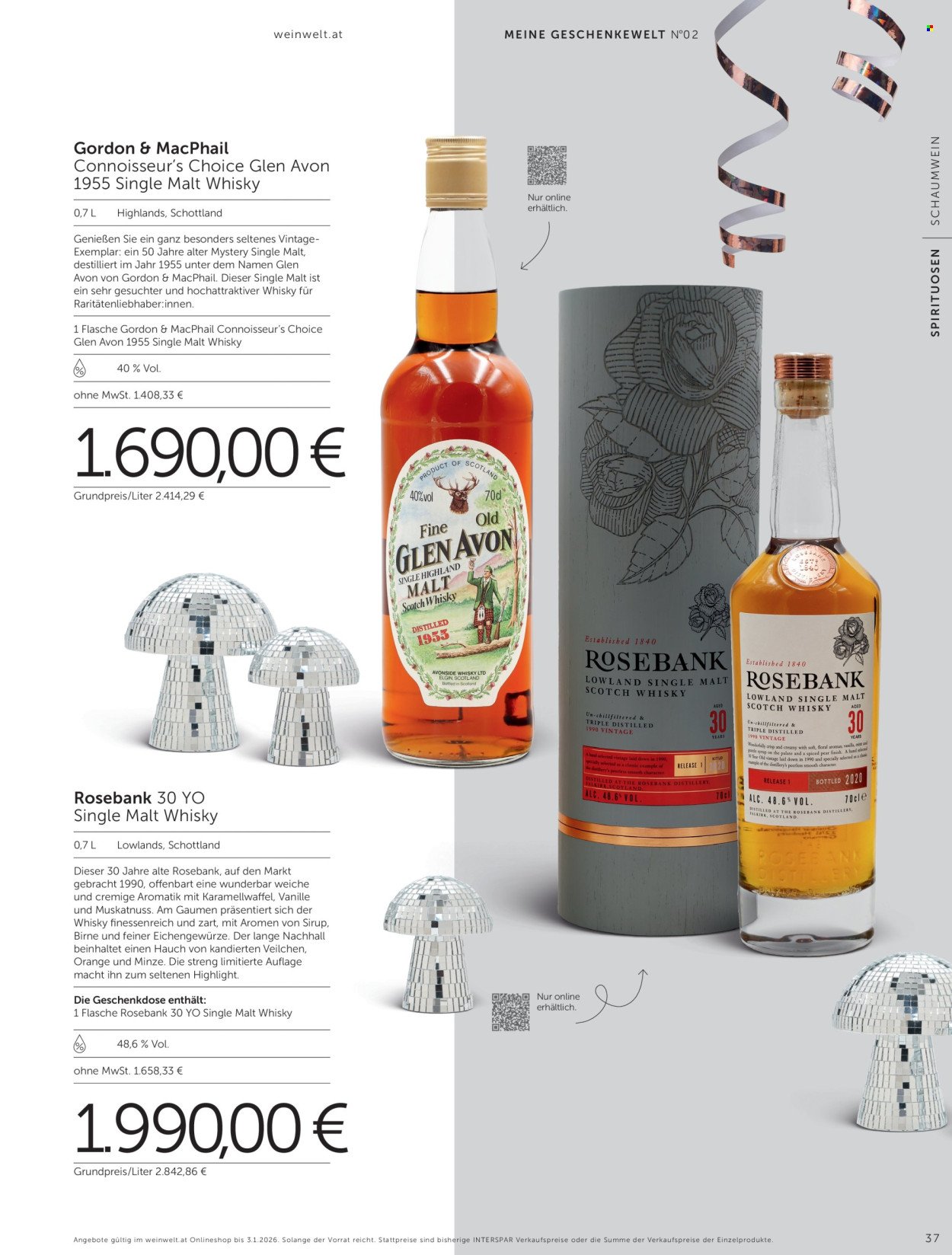 INTERSPAR Flugblatt - Weinwelt Geschenkewelt No2