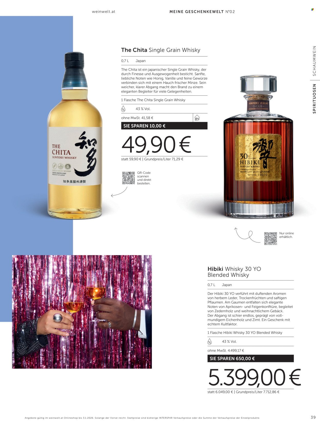 INTERSPAR Flugblatt - Weinwelt Geschenkewelt No2