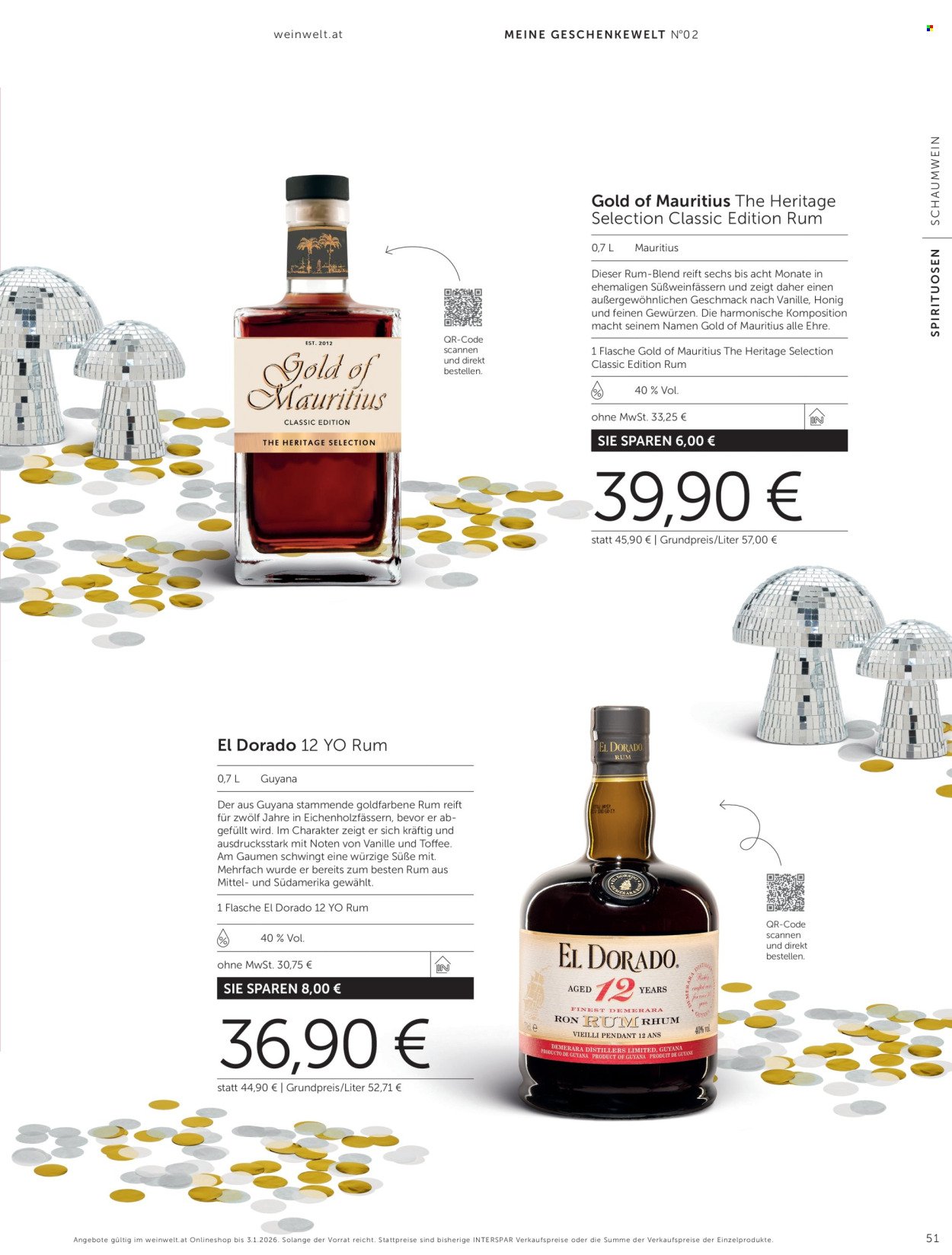 INTERSPAR Flugblatt - Weinwelt Geschenkewelt No2