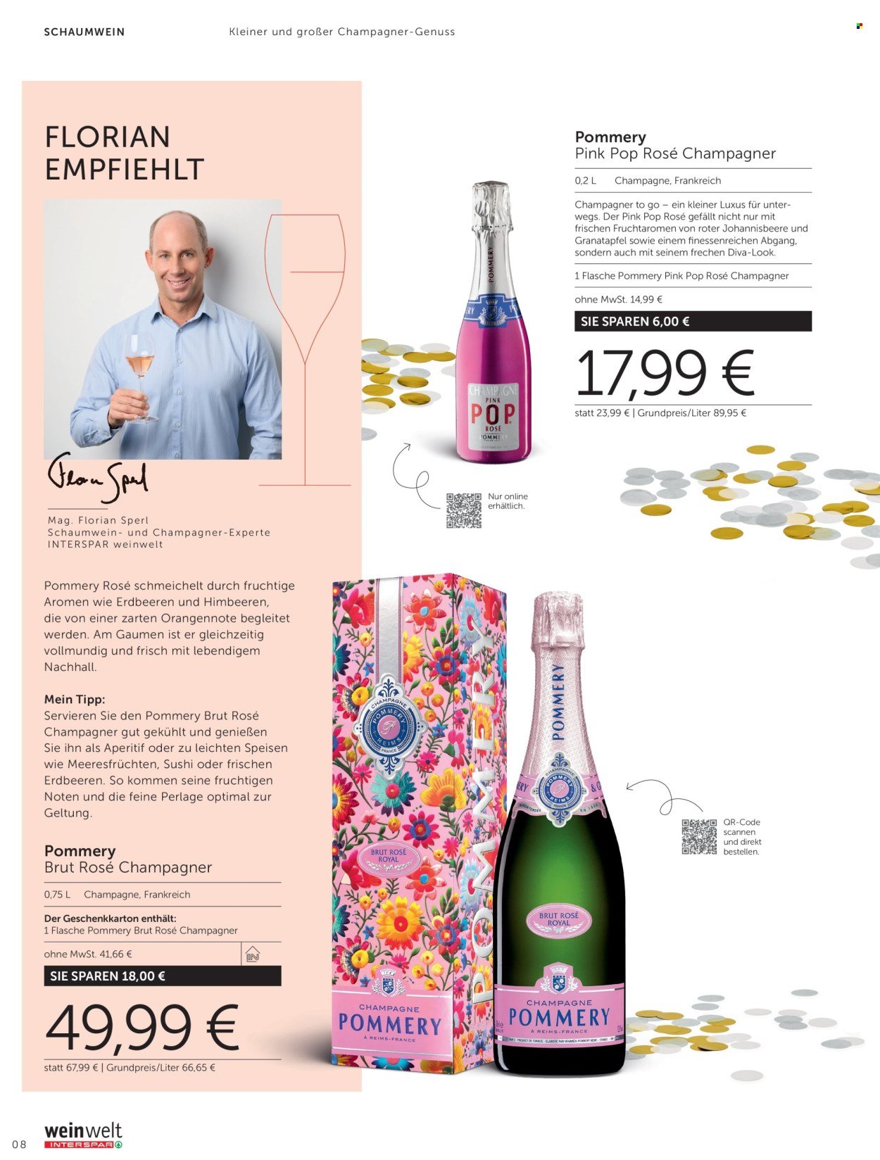 INTERSPAR Flugblatt - Weinwelt Geschenkewelt No2