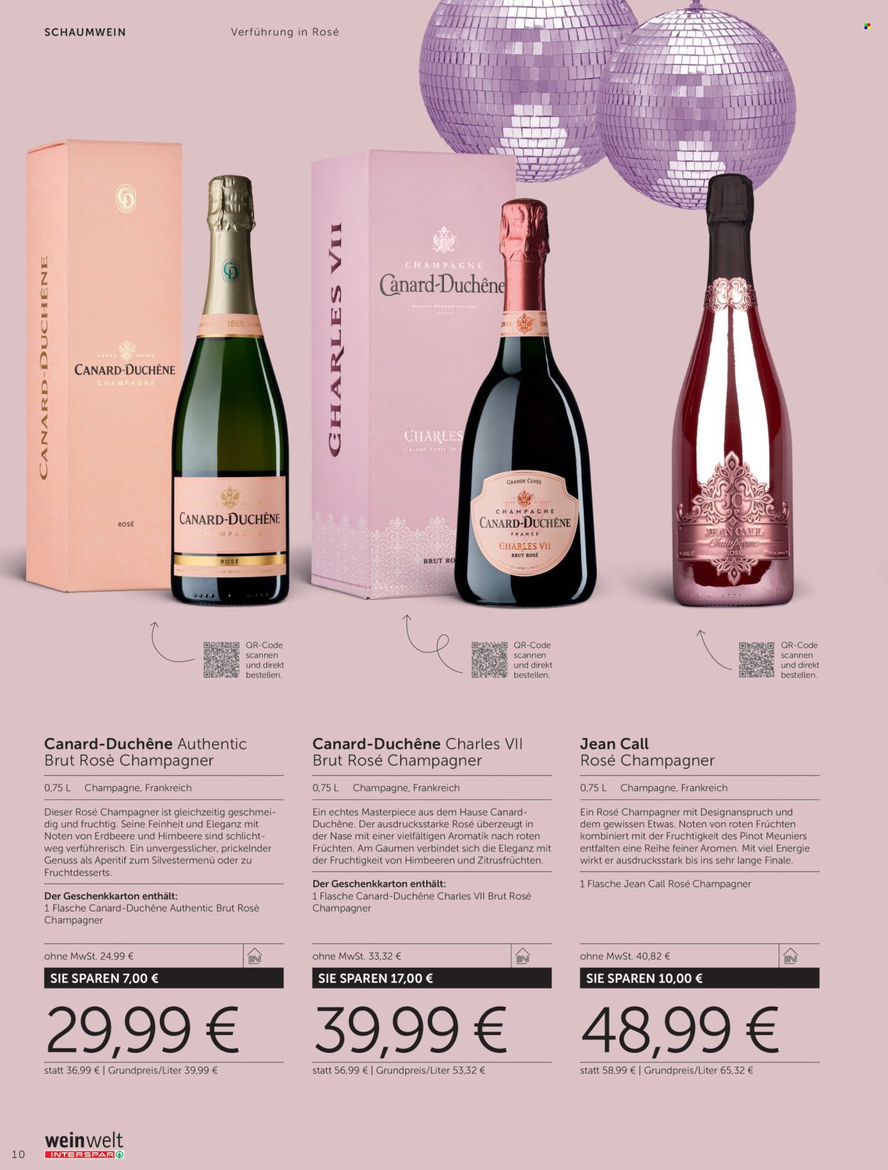 INTERSPAR Flugblatt - Weinwelt Geschenkewelt No2