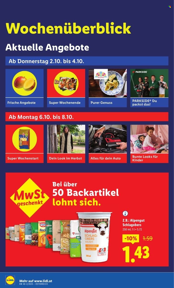 LIDL Flugblatt - Ab Donnerstag, 2.10.2025 (2025-10-02 - 2025-10-08)