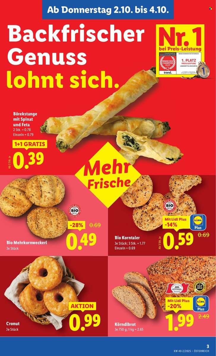 LIDL Flugblatt - Ab Donnerstag, 2.10.2025 (2025-10-02 - 2025-10-08)