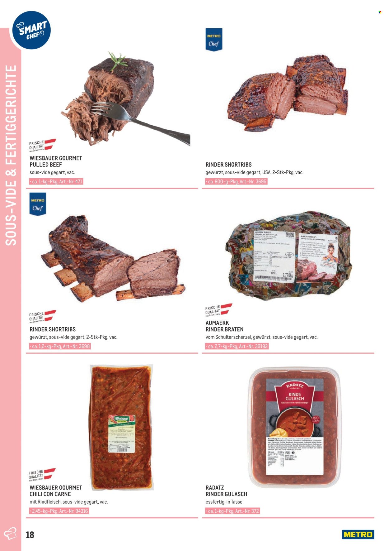 METRO Flugblatt - SMART CHEF - Fleisch