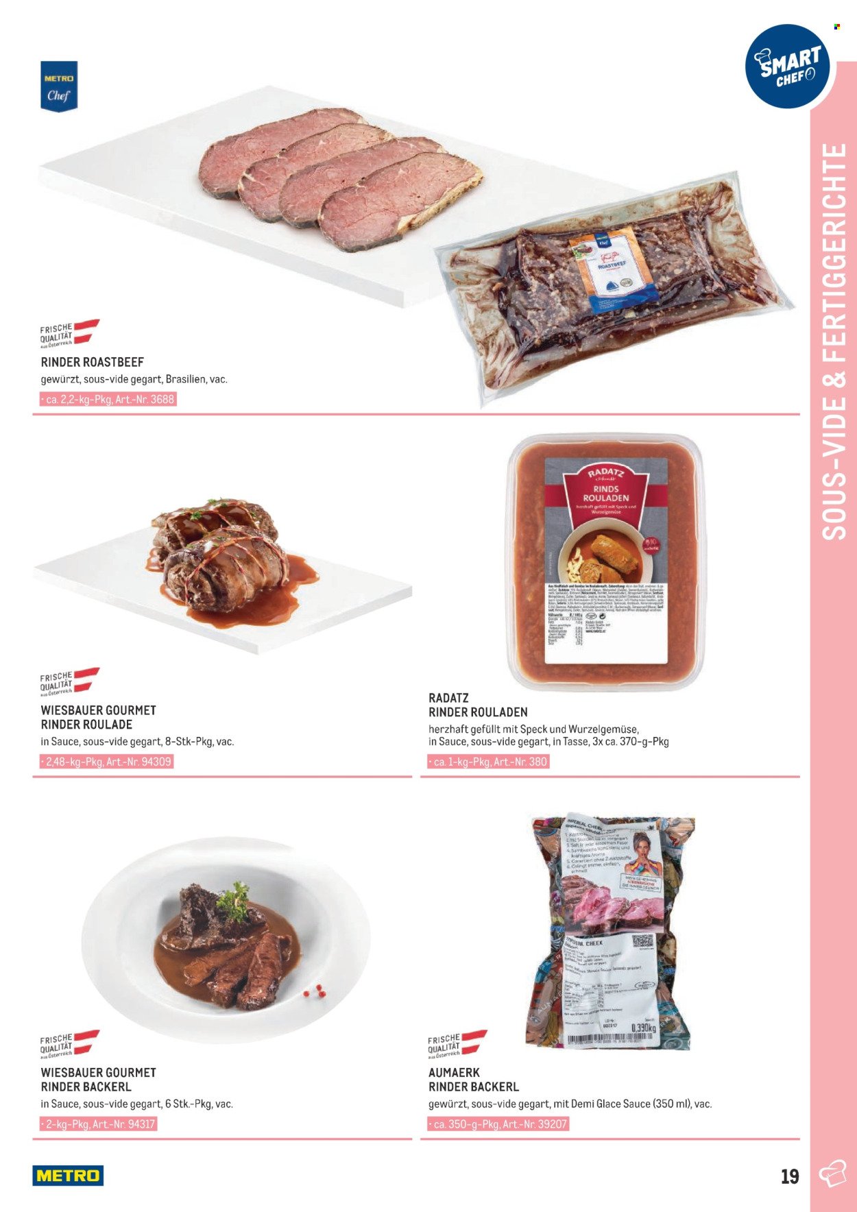 METRO Flugblatt - SMART CHEF - Fleisch