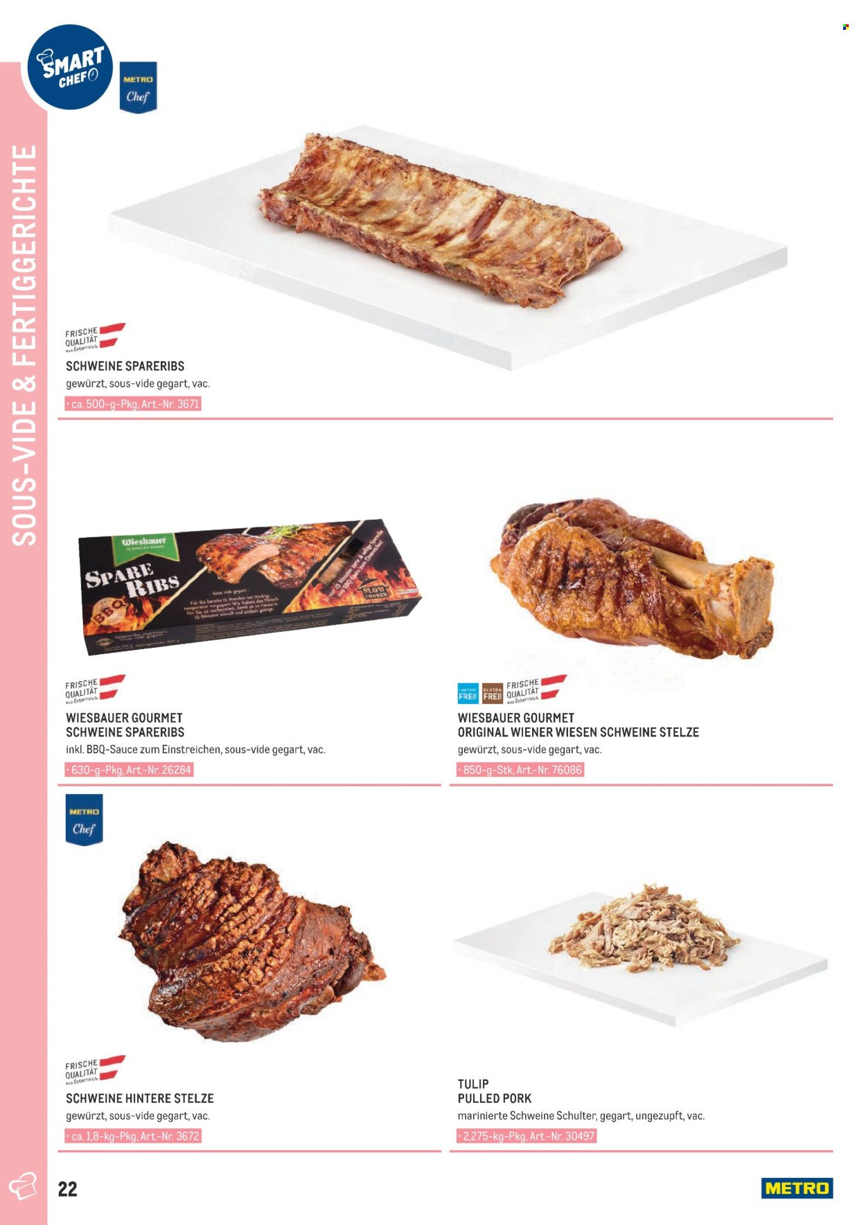 METRO Flugblatt - SMART CHEF - Fleisch