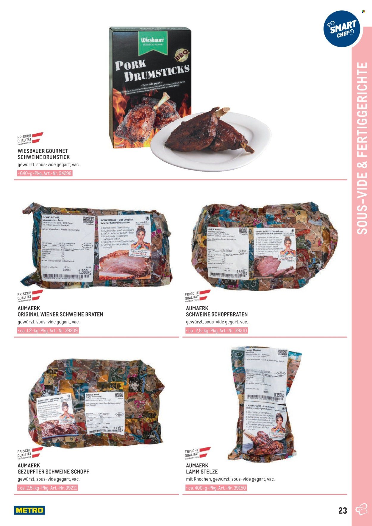 METRO Flugblatt - SMART CHEF - Fleisch