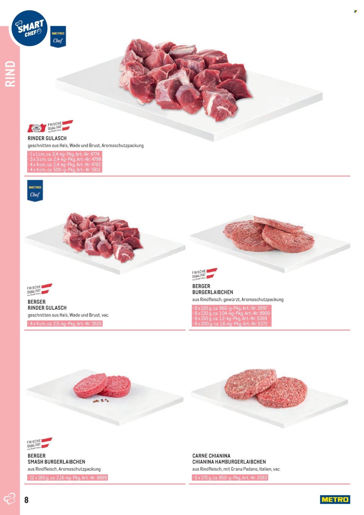 METRO Flugblatt - SMART CHEF - Fleisch