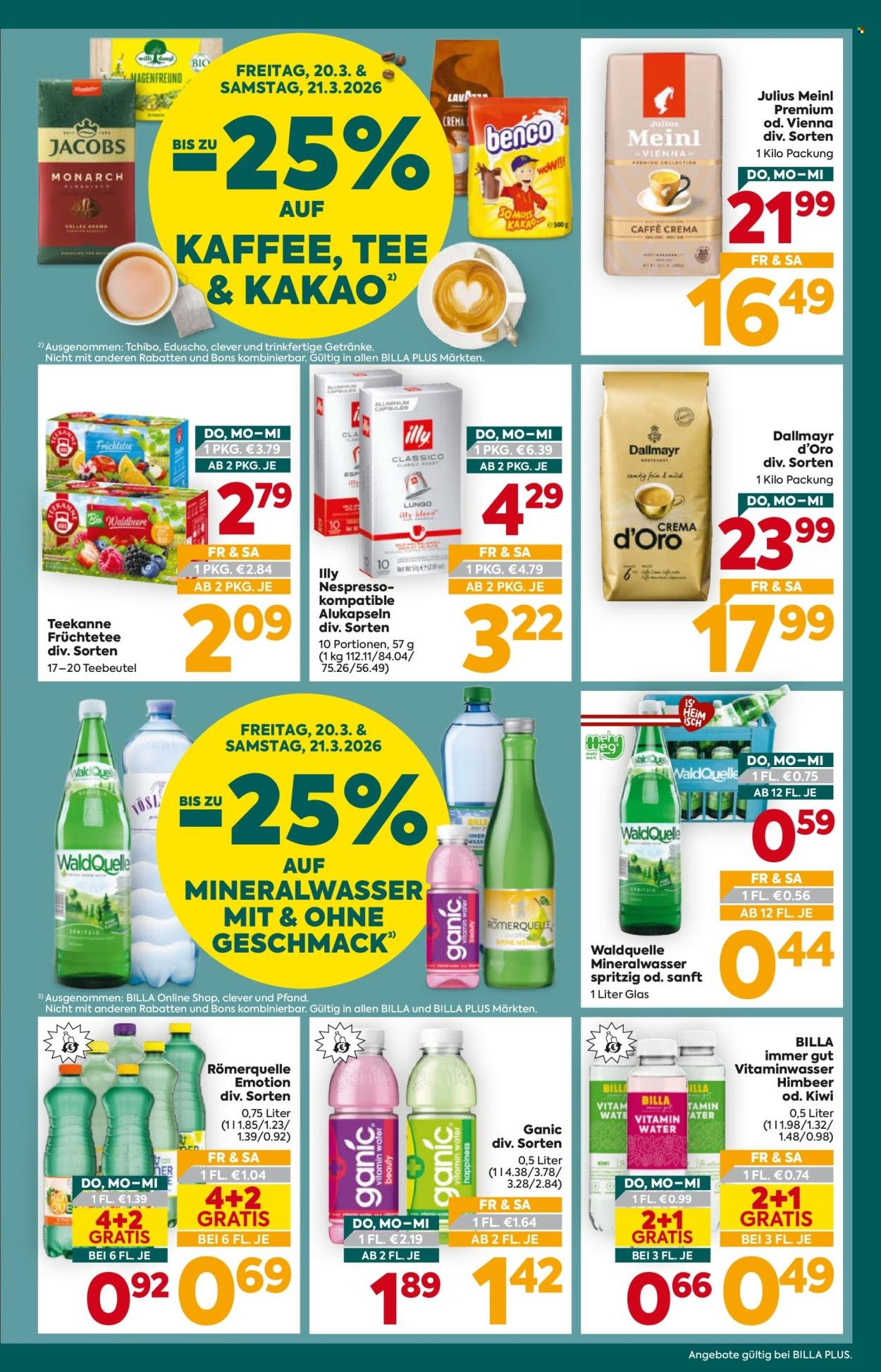 BILLA PLUS Flugblatt - Ab Donnerstag, 19.3.2026