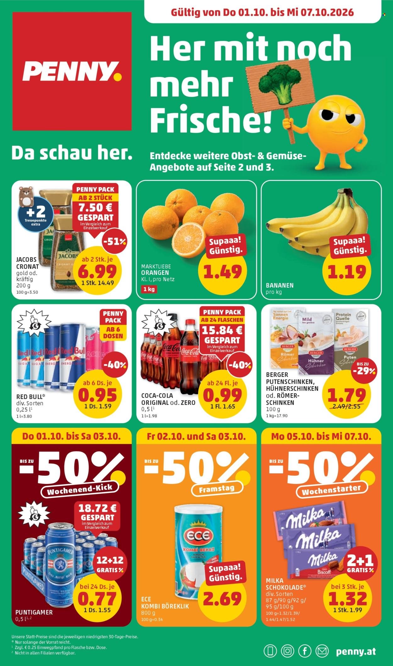 PENNY Flugblatt - Ab Donnerstag, 1.10.2026