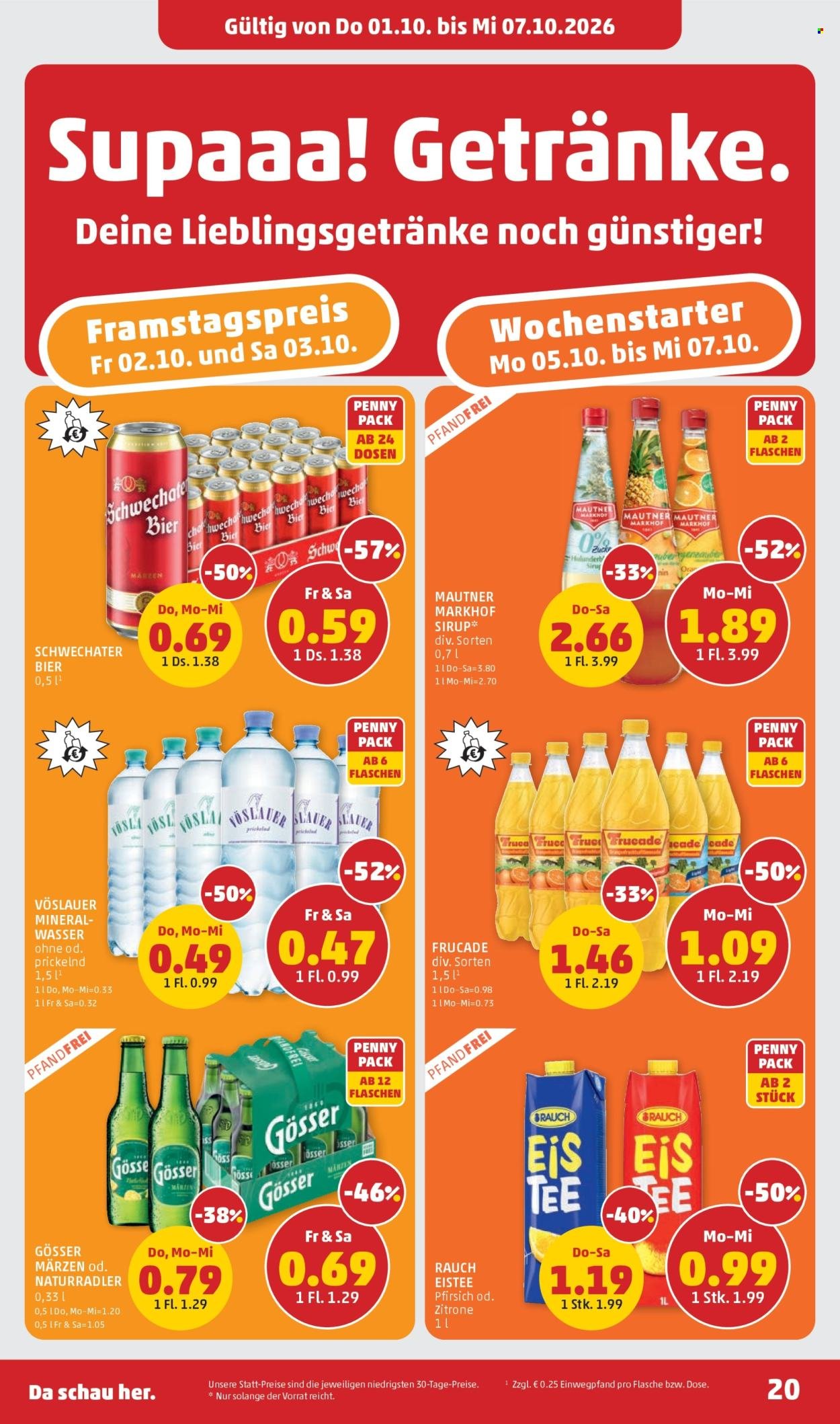 PENNY Flugblatt - Ab Donnerstag, 1.10.2026