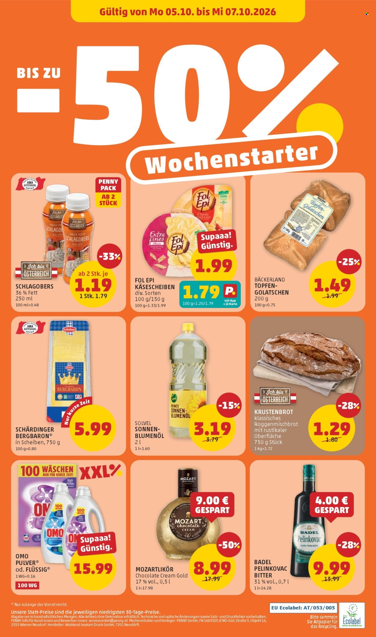PENNY Flugblatt - Ab Donnerstag, 1.10.2026