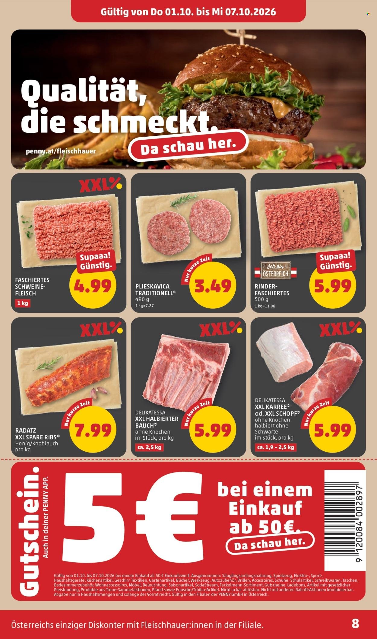 PENNY Flugblatt - Ab Donnerstag, 1.10.2026