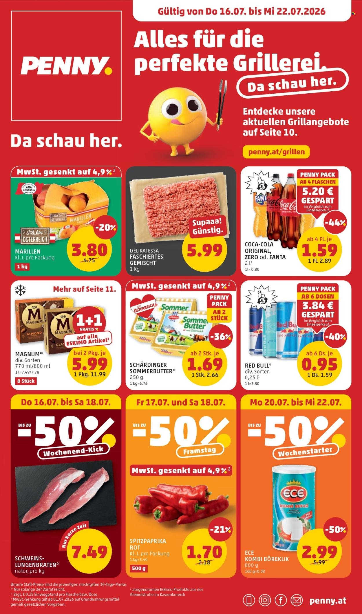 PENNY Flugblatt - Ab Donnerstag, 16.7.2026