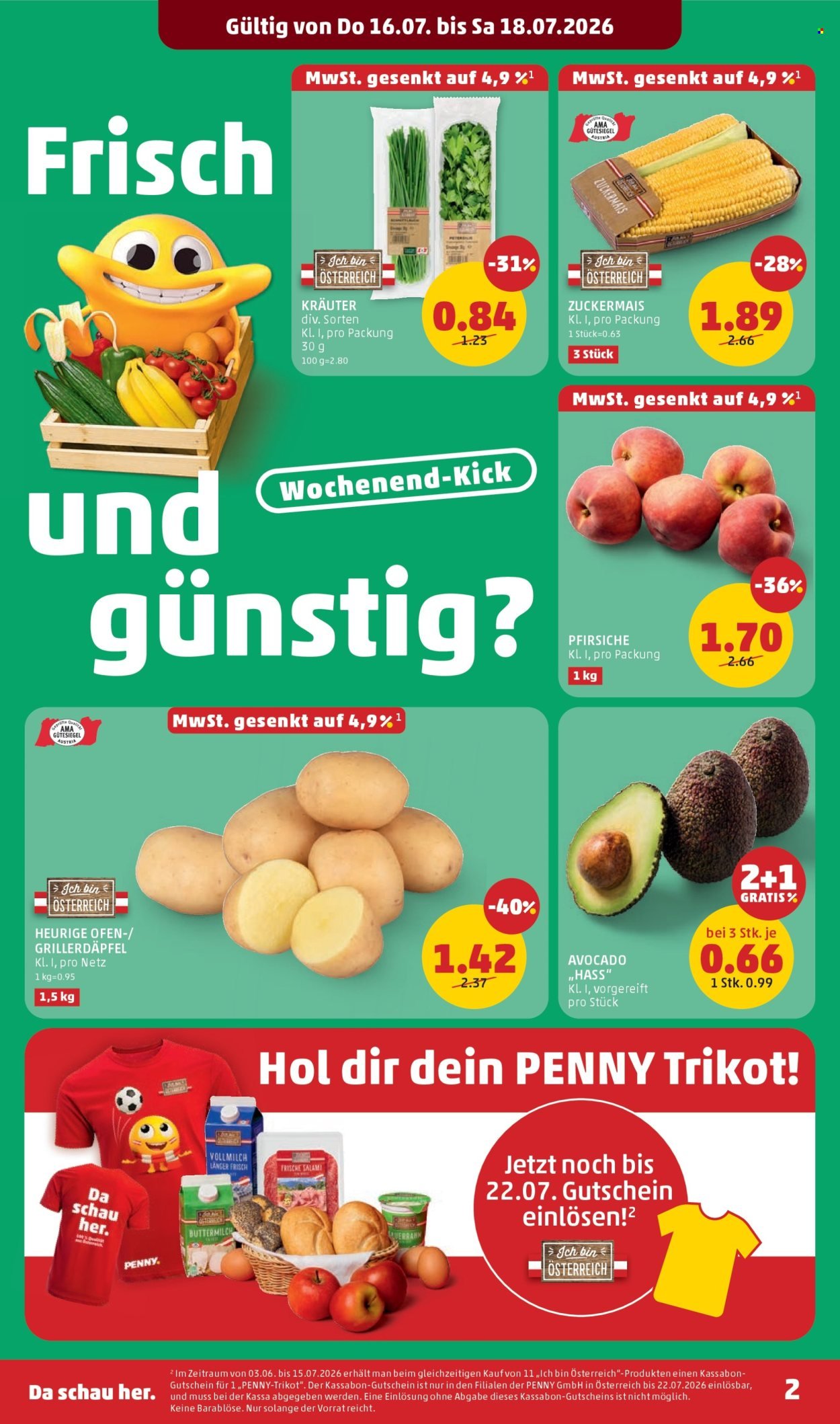 PENNY Flugblatt - Ab Donnerstag, 16.7.2026