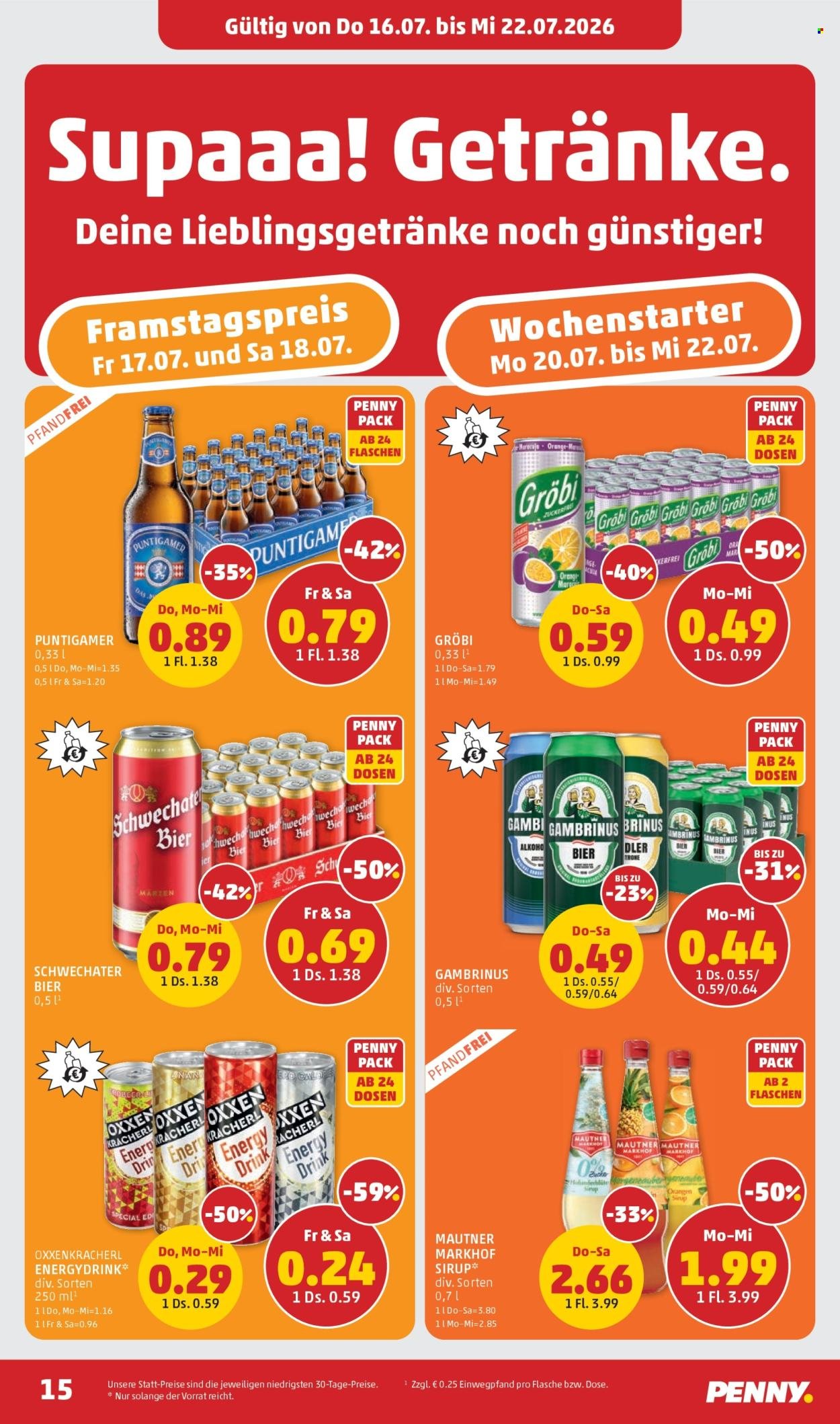PENNY Flugblatt - Ab Donnerstag, 16.7.2026