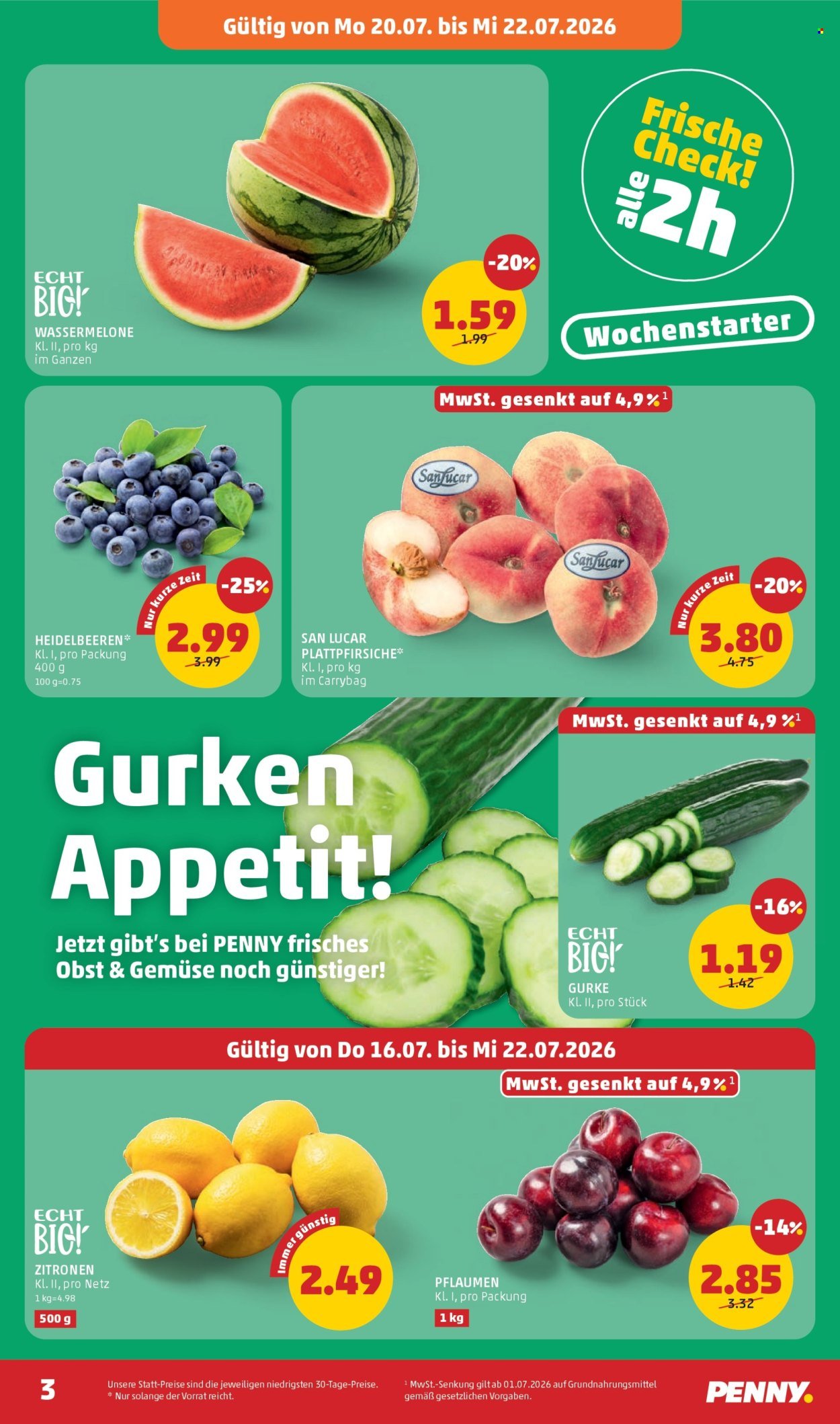 PENNY Flugblatt - Ab Donnerstag, 16.7.2026