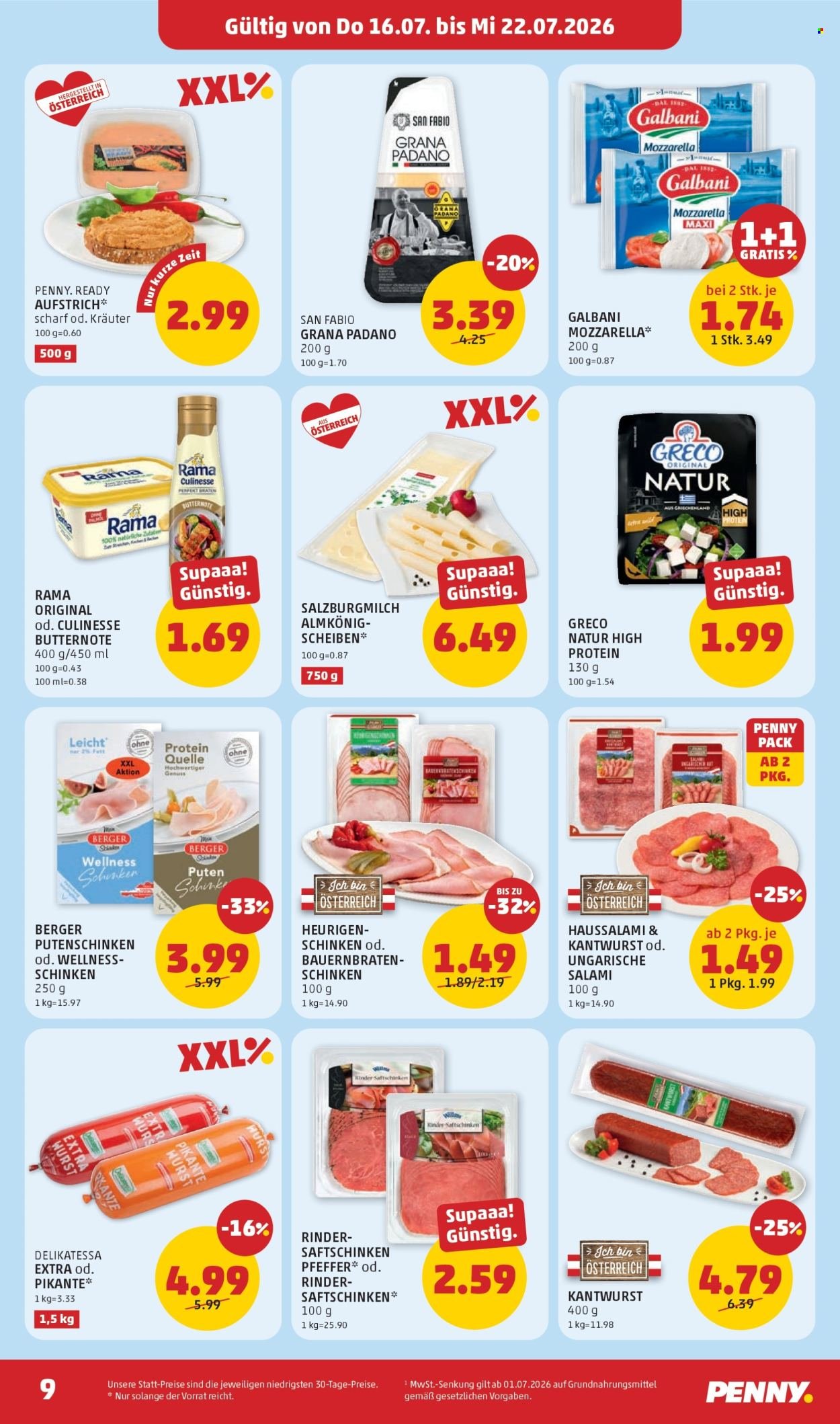 PENNY Flugblatt - Ab Donnerstag, 16.7.2026