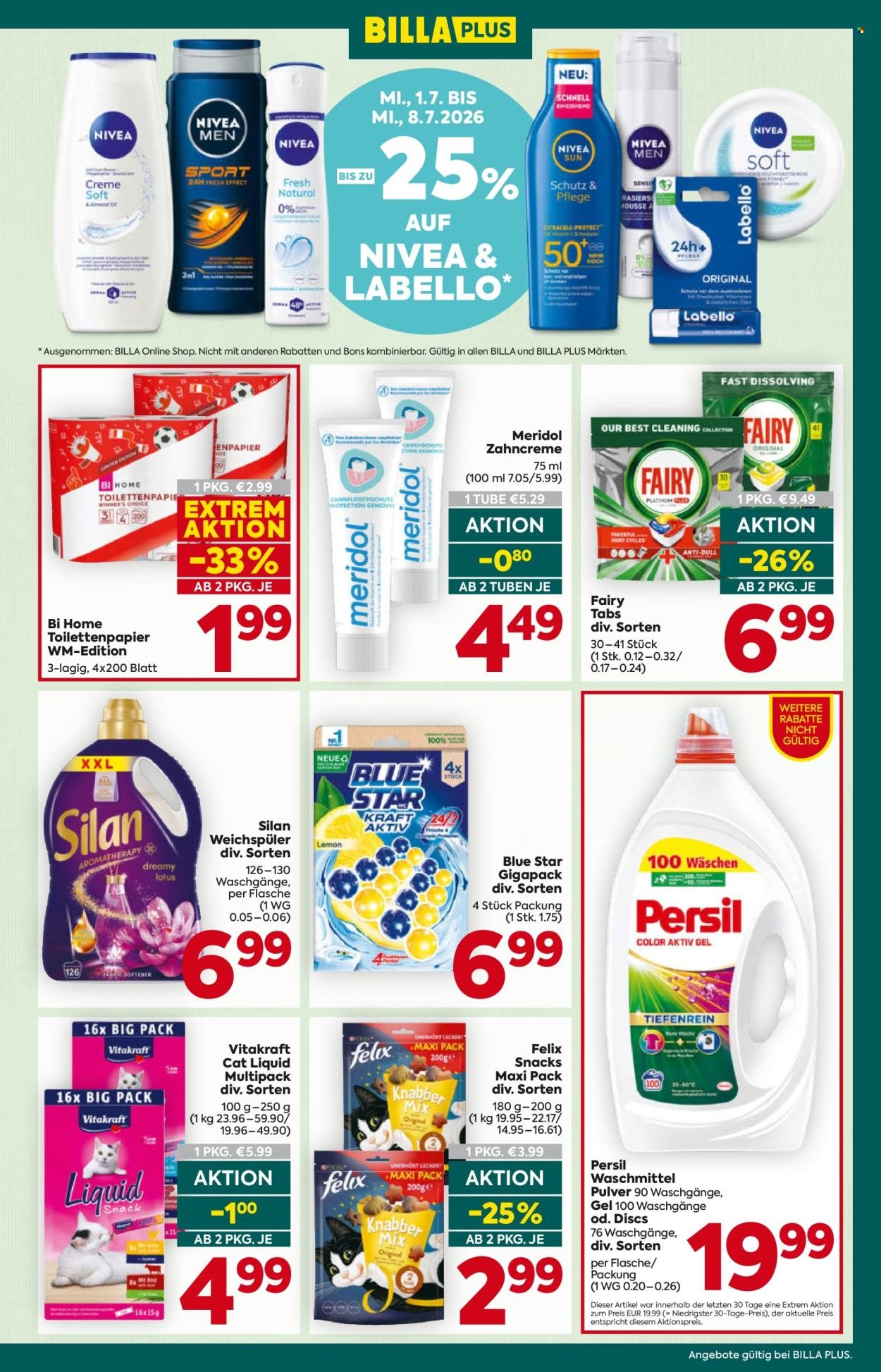 BILLA PLUS Flugblatt - Ab Mittwoch, 1.7.2026