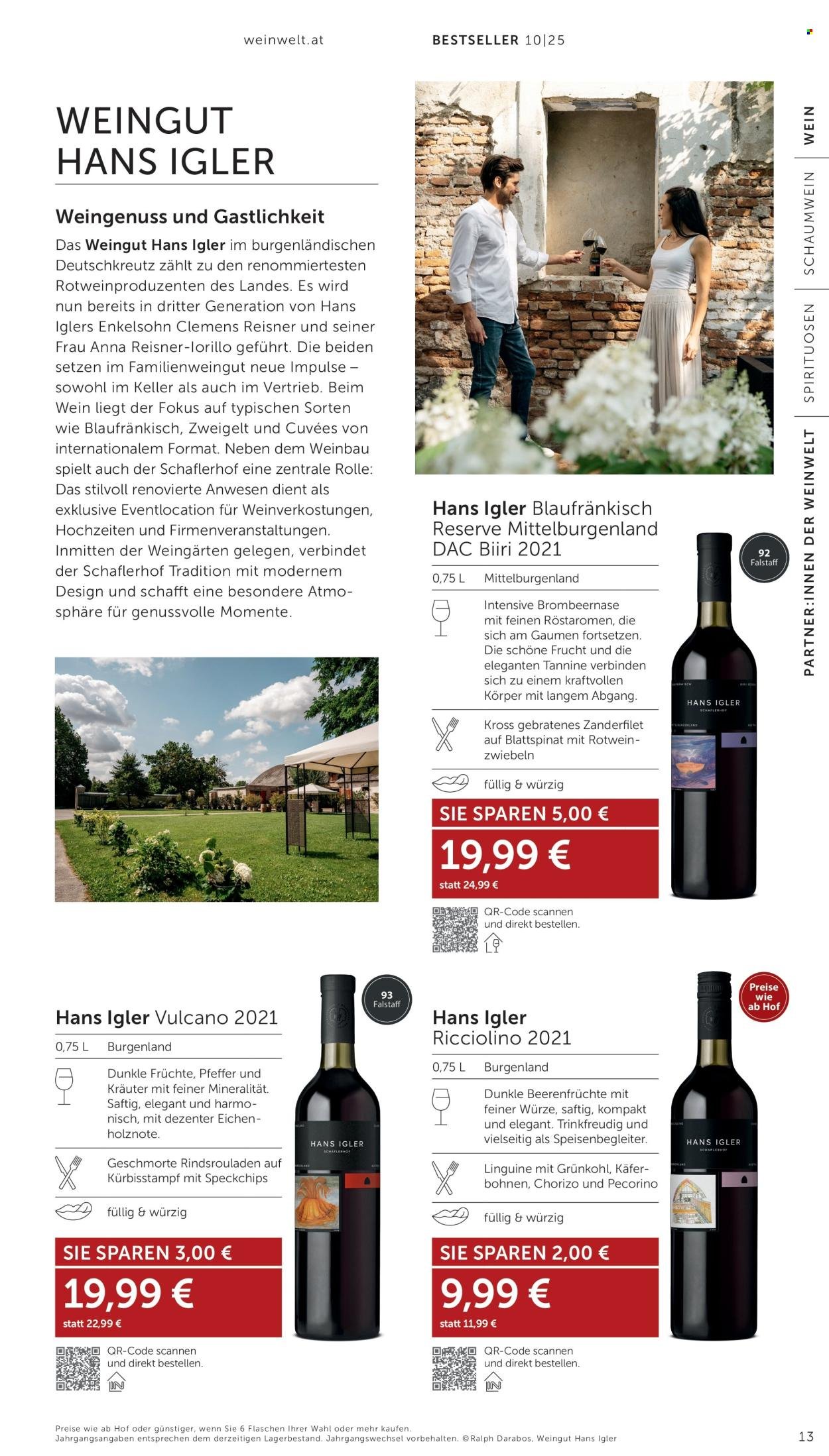 INTERSPAR Flugblatt - Weinwelt Bestseller 10/2025 (2025-09-11 - 2025-10-15)