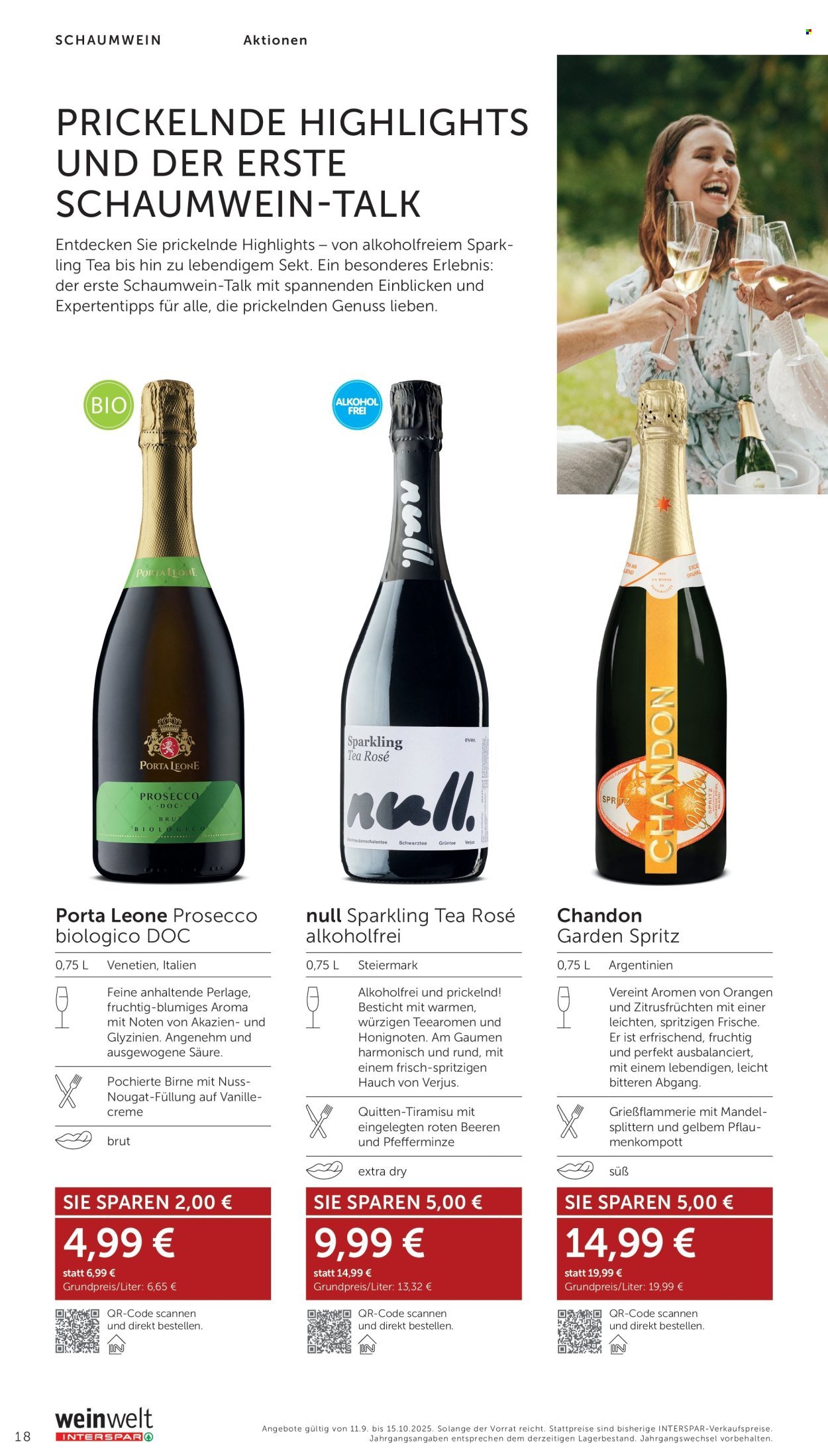 INTERSPAR Flugblatt - Weinwelt Bestseller 10/2025 (2025-09-11 - 2025-10-15)