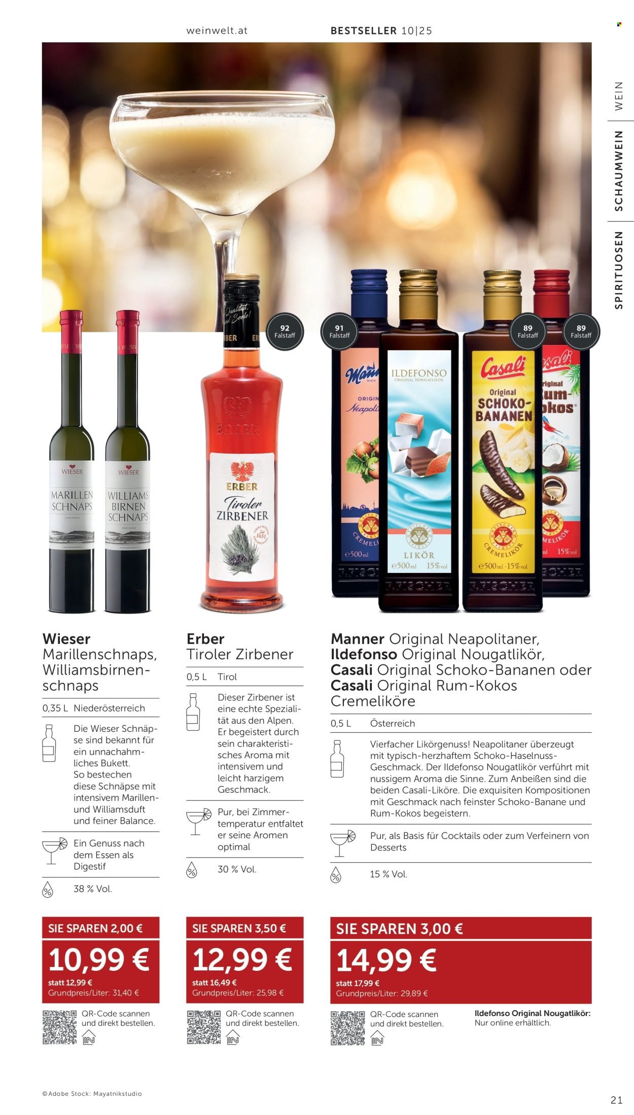 INTERSPAR Flugblatt - Weinwelt Bestseller 10/2025 (2025-09-11 - 2025-10-15)
