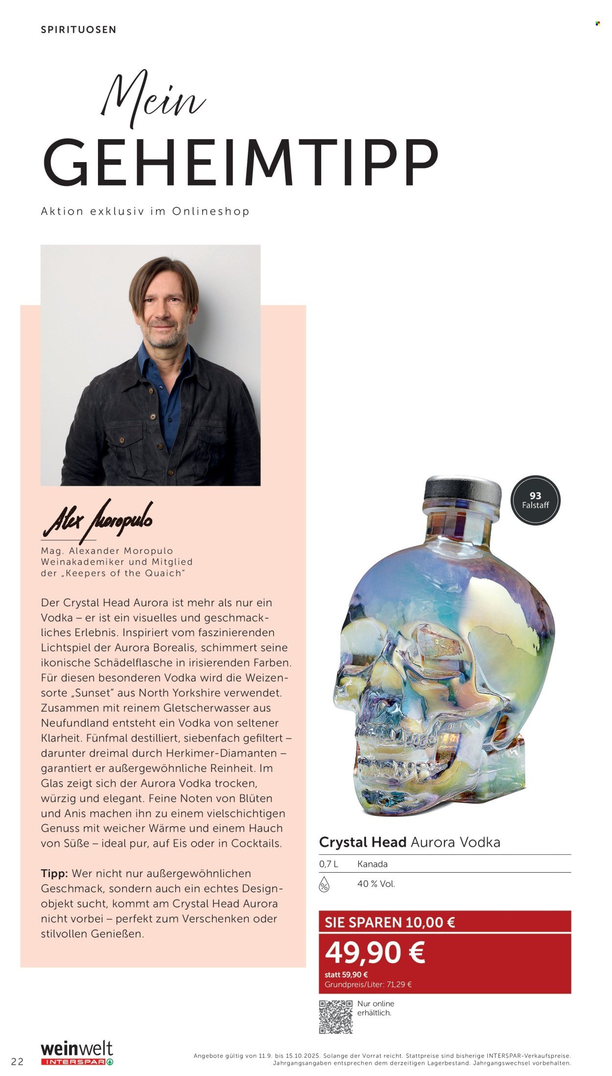 INTERSPAR Flugblatt - Weinwelt Bestseller 10/2025 (2025-09-11 - 2025-10-15)