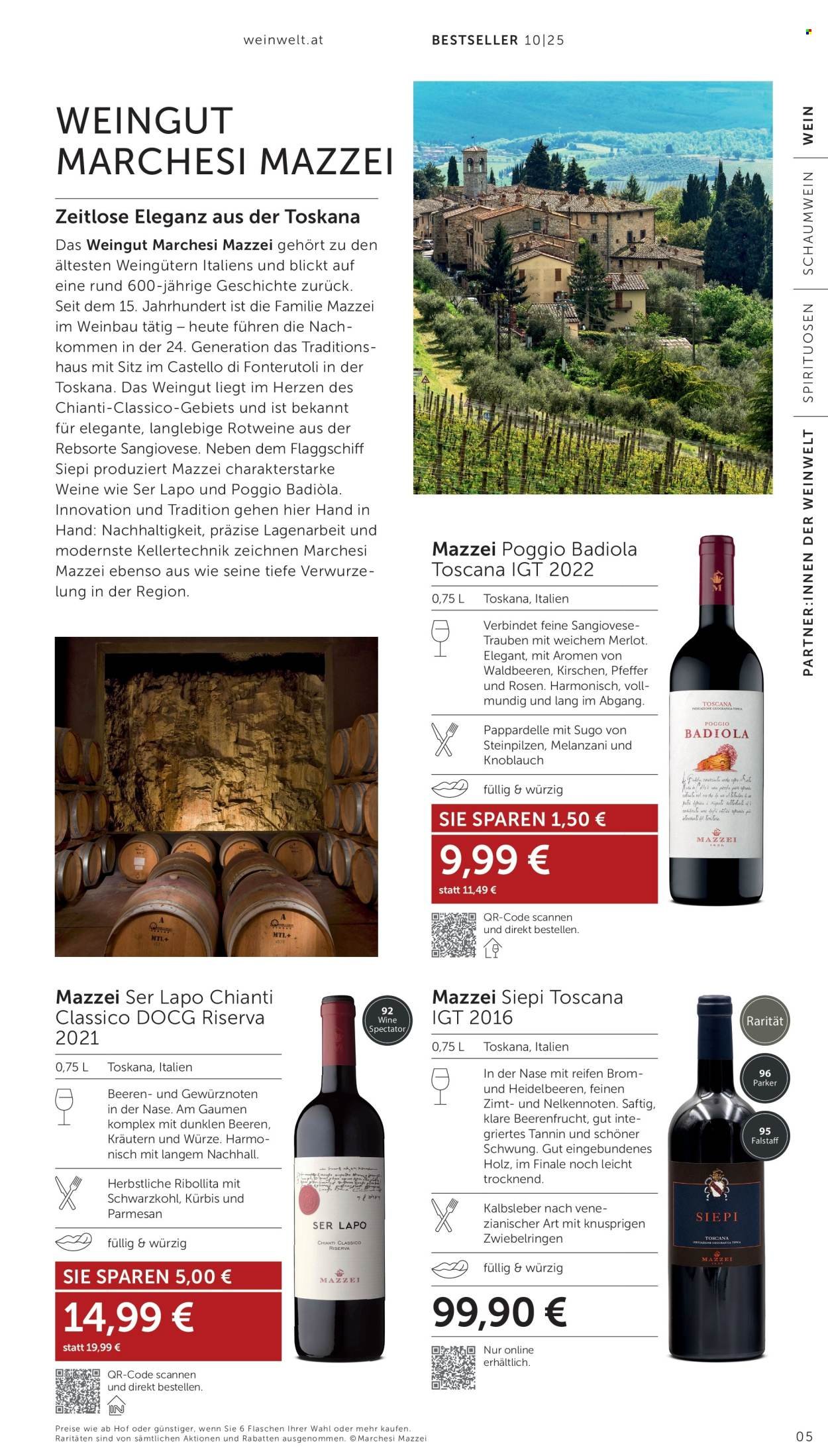 INTERSPAR Flugblatt - Weinwelt Bestseller 10/2025 (2025-09-11 - 2025-10-15)