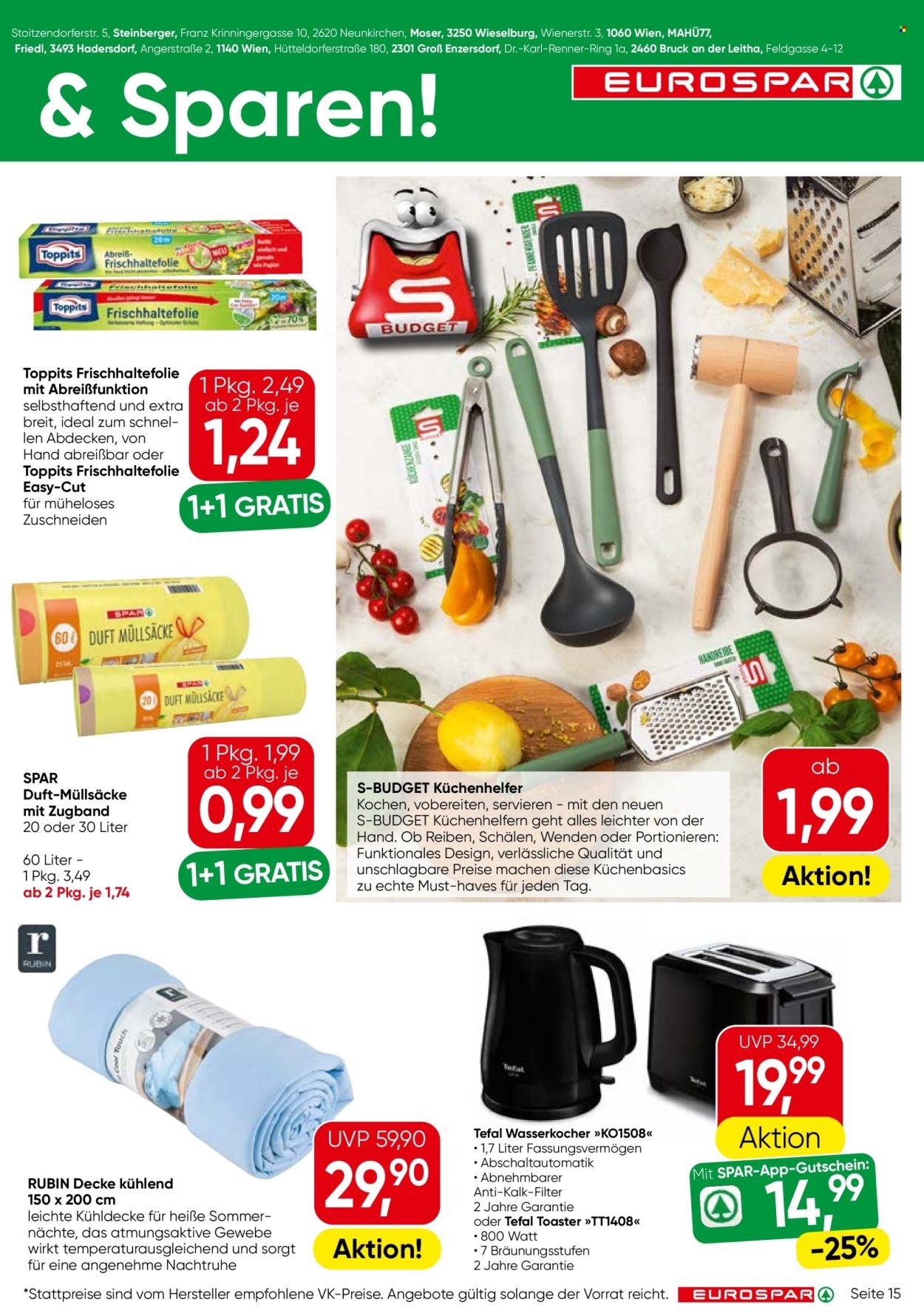 EUROSPAR Flugblatt - Ab Donnerstag, 30.7.2026