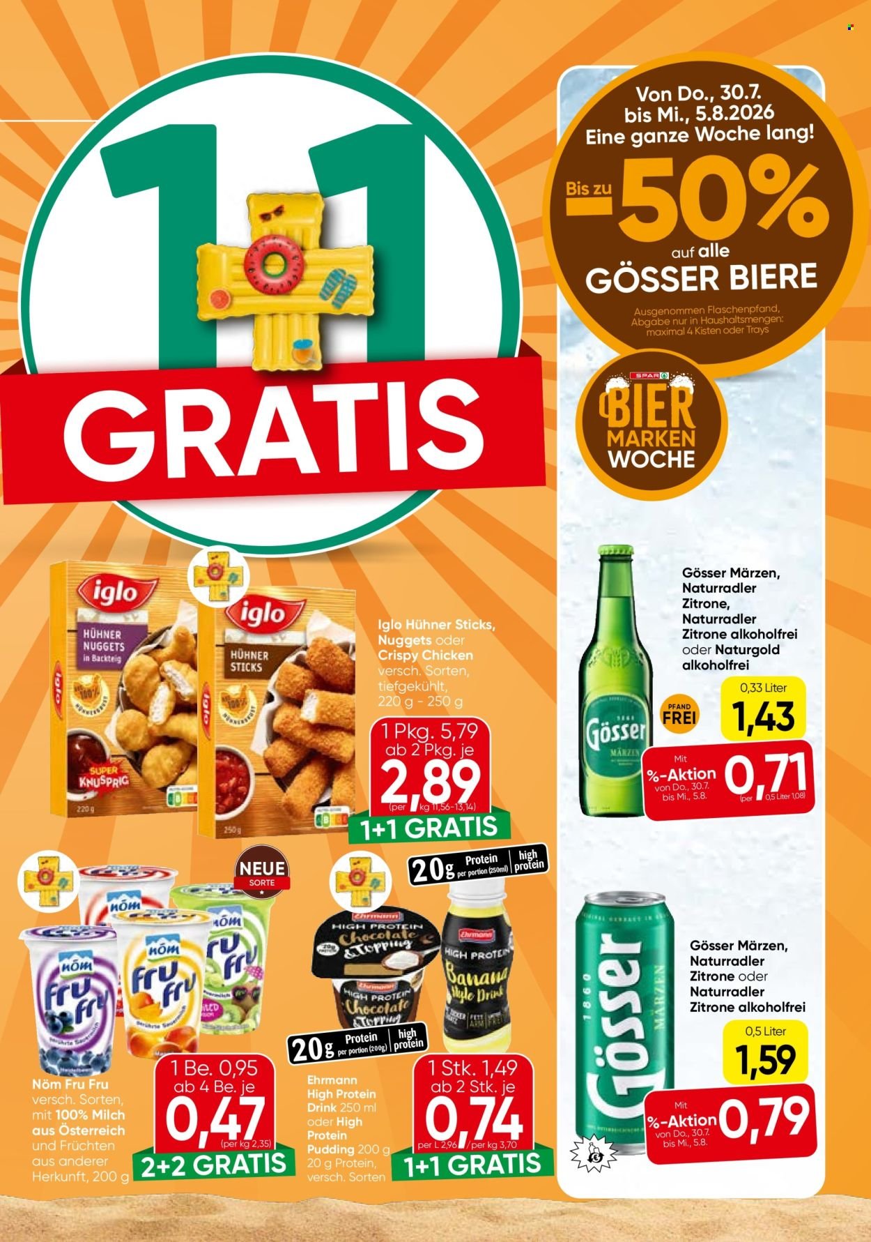 EUROSPAR Flugblatt - Ab Donnerstag, 30.7.2026