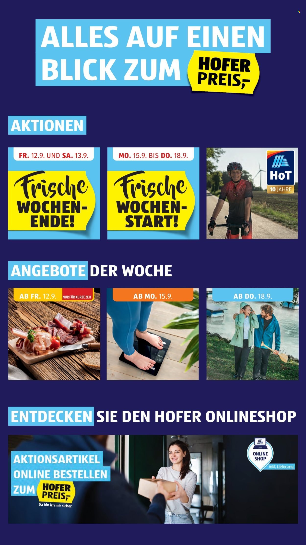 HOFER Flugblatt - Ab Freitag, 12.9.2025 (2025-09-12 - 2025-09-18)