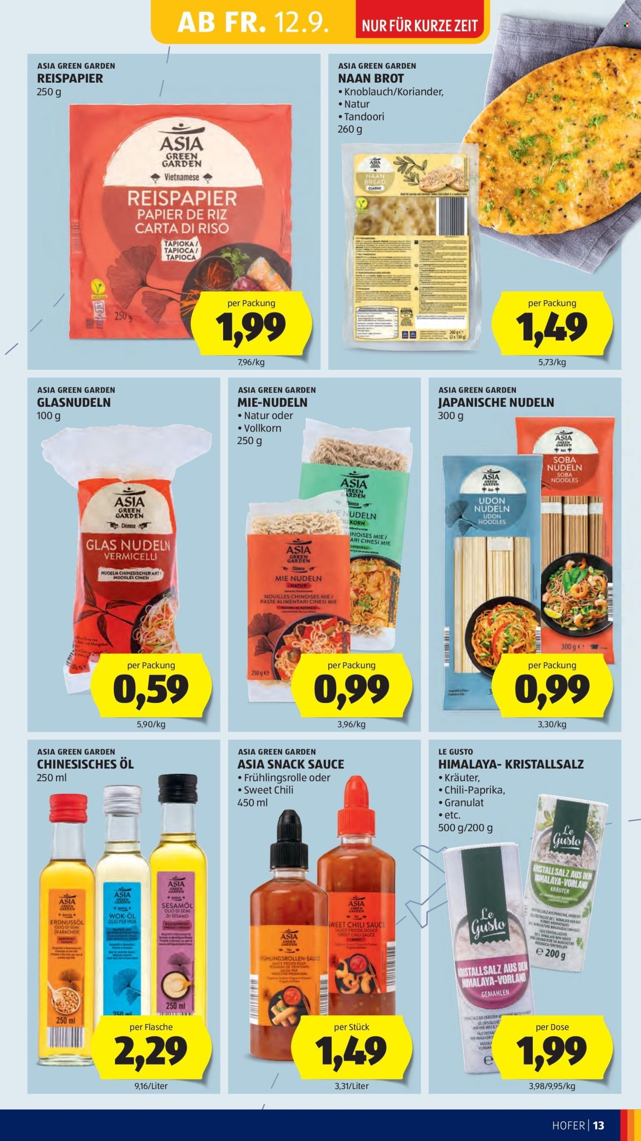 HOFER Flugblatt - Ab Freitag, 12.9.2025 (2025-09-12 - 2025-09-18)