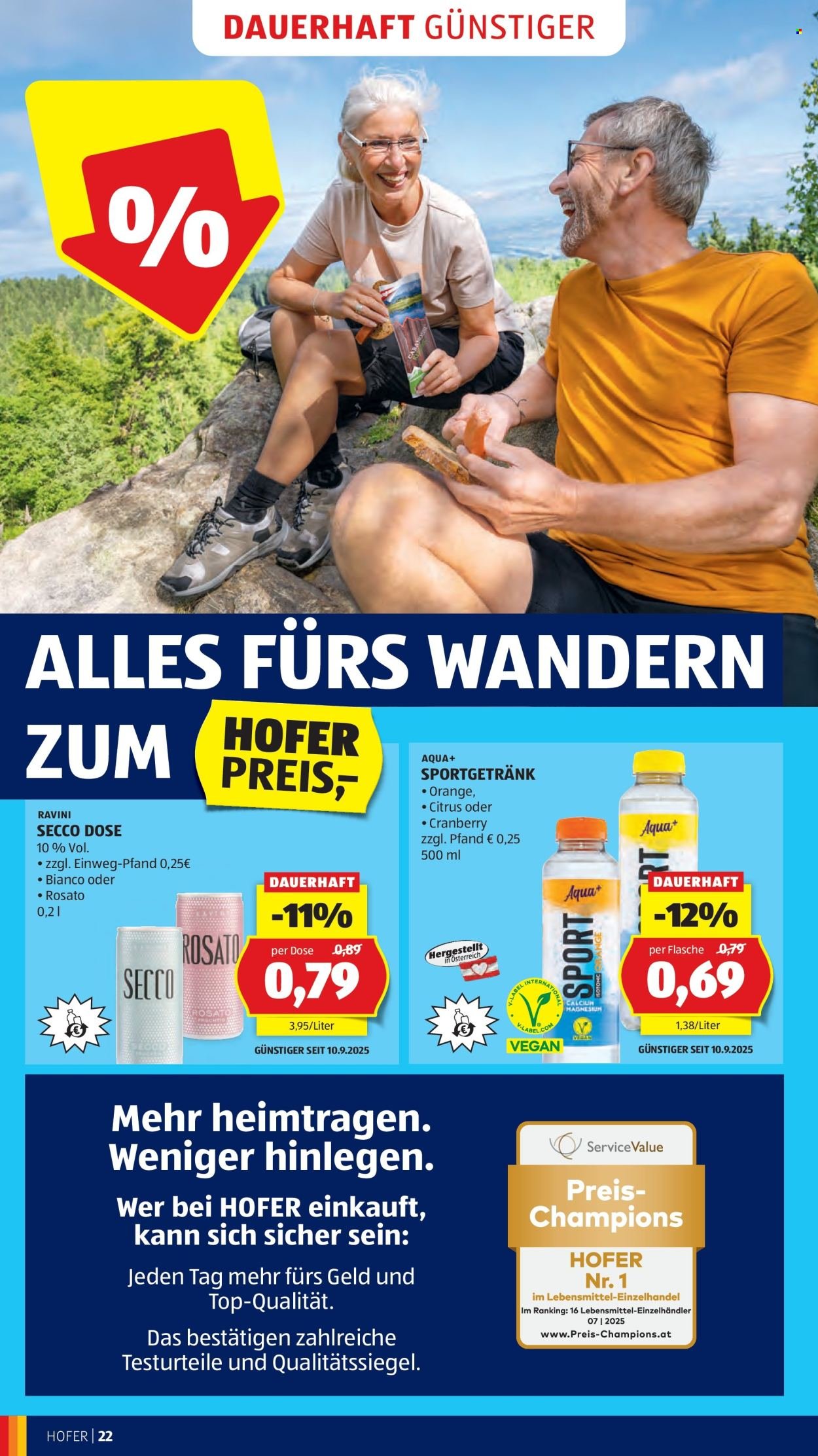 HOFER Flugblatt - Ab Freitag, 12.9.2025 (2025-09-12 - 2025-09-18)