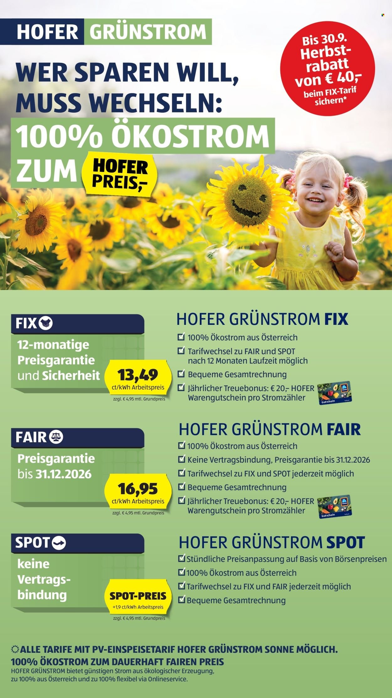HOFER Flugblatt - Ab Freitag, 12.9.2025 (2025-09-12 - 2025-09-18)