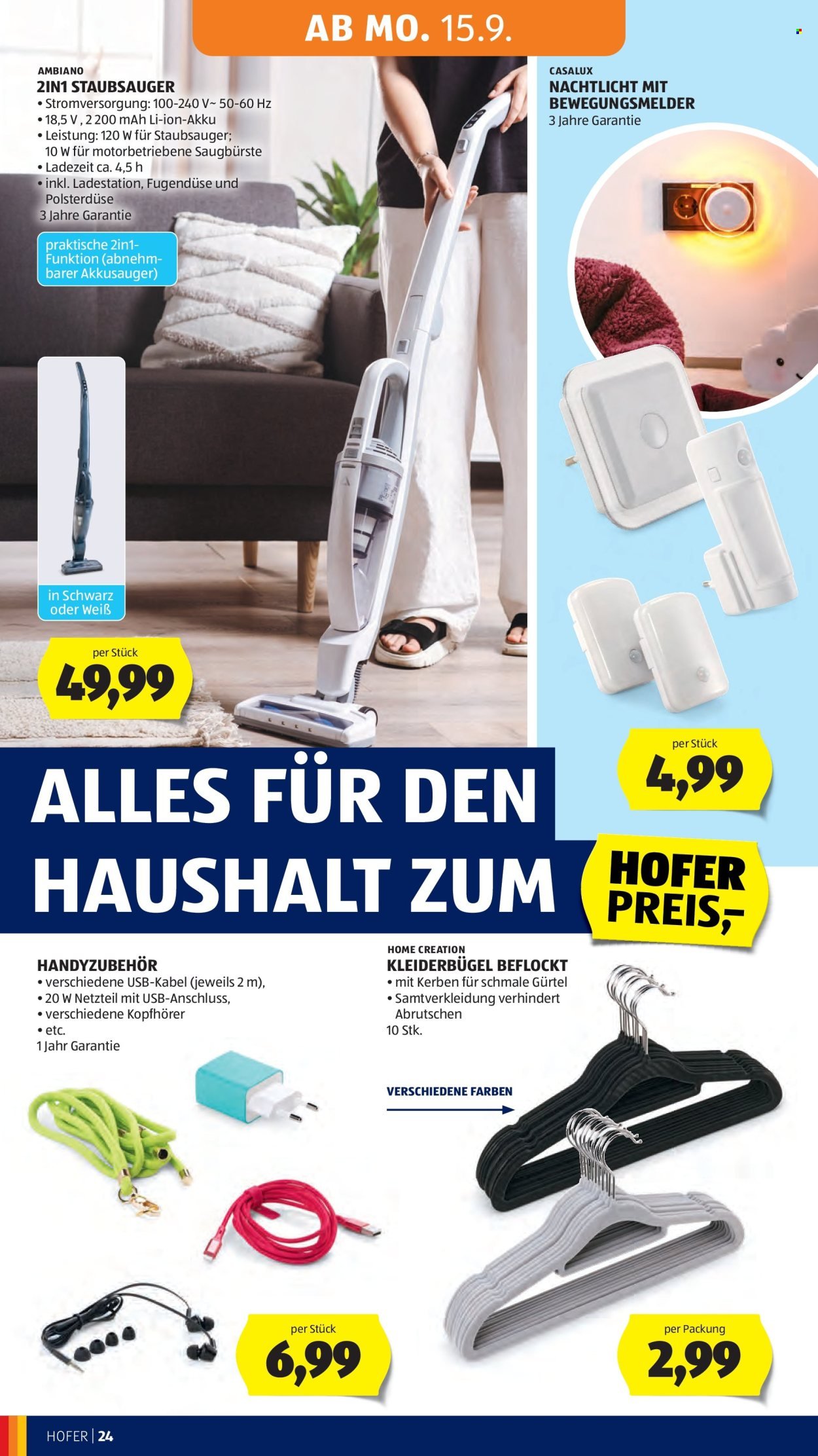 HOFER Flugblatt - Ab Freitag, 12.9.2025 (2025-09-12 - 2025-09-18)